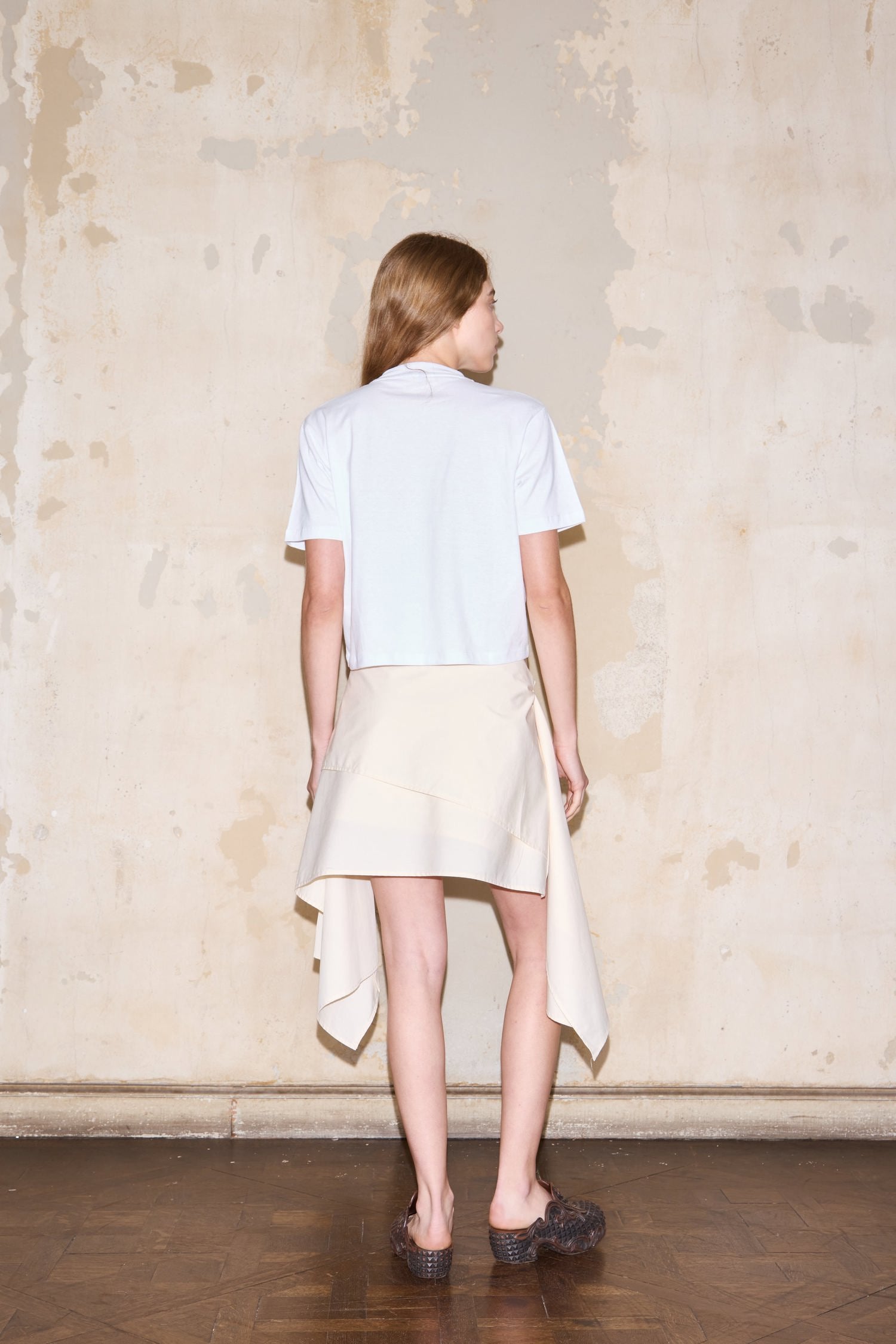 FINOCHIETTO SKIRT OFF WHITE