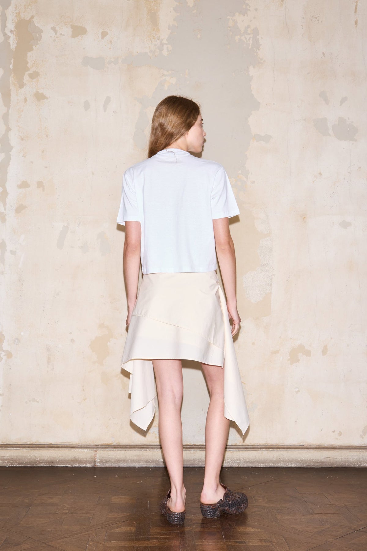 FINOCHIETTO SKIRT OFF WHITE