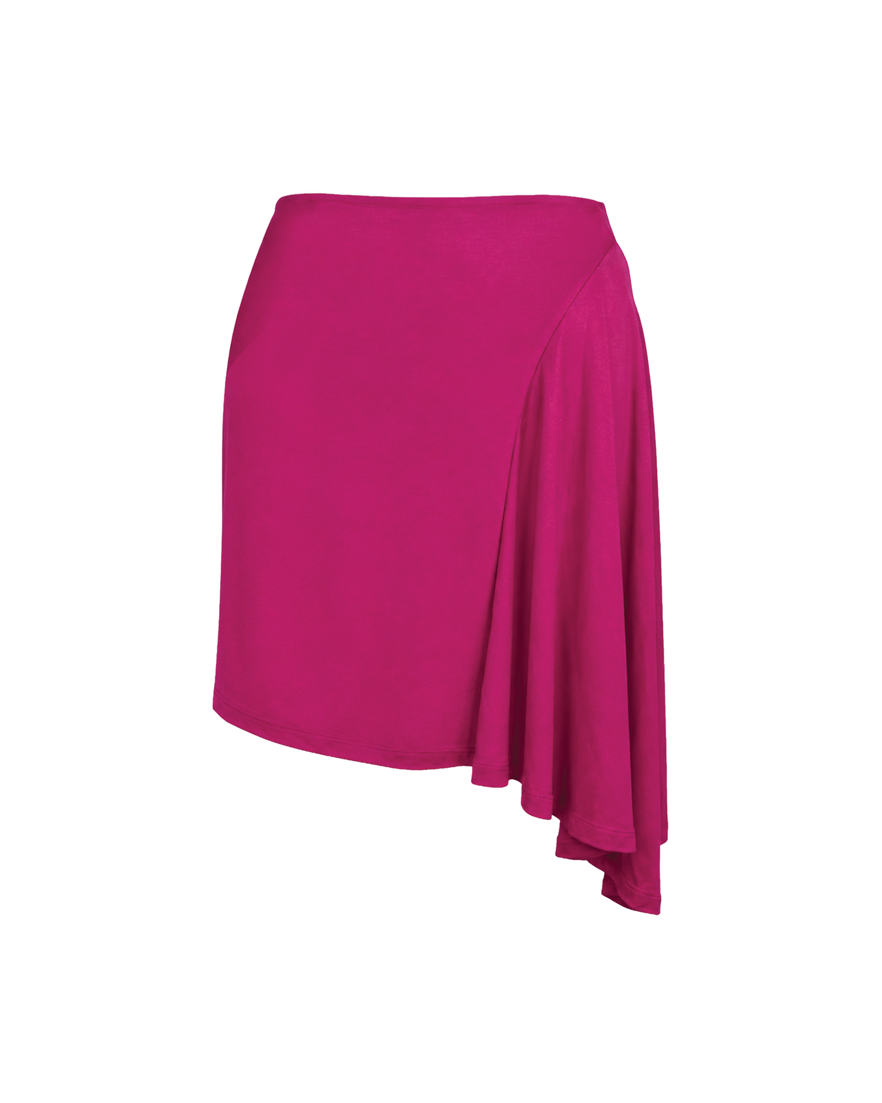 Demeter Midi Skirt in Fuchsia