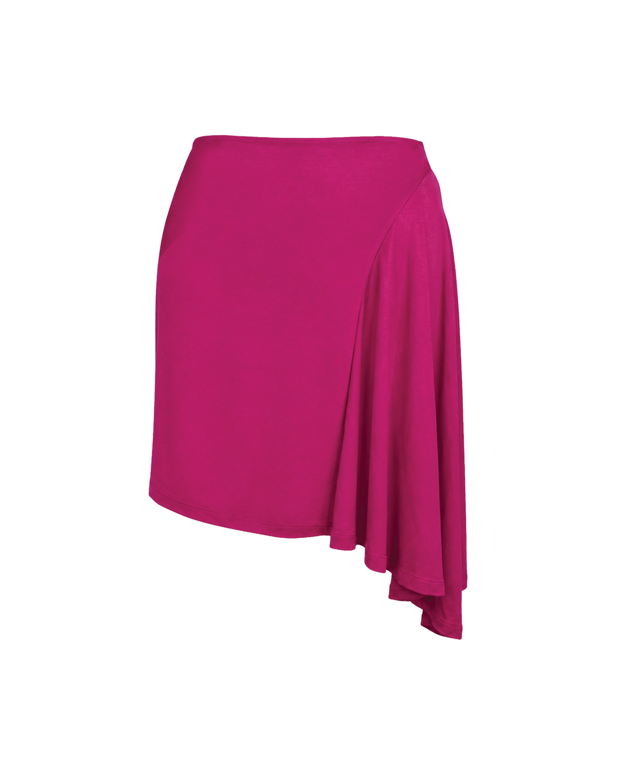 Demeter Midi Skirt in Fuchsia
