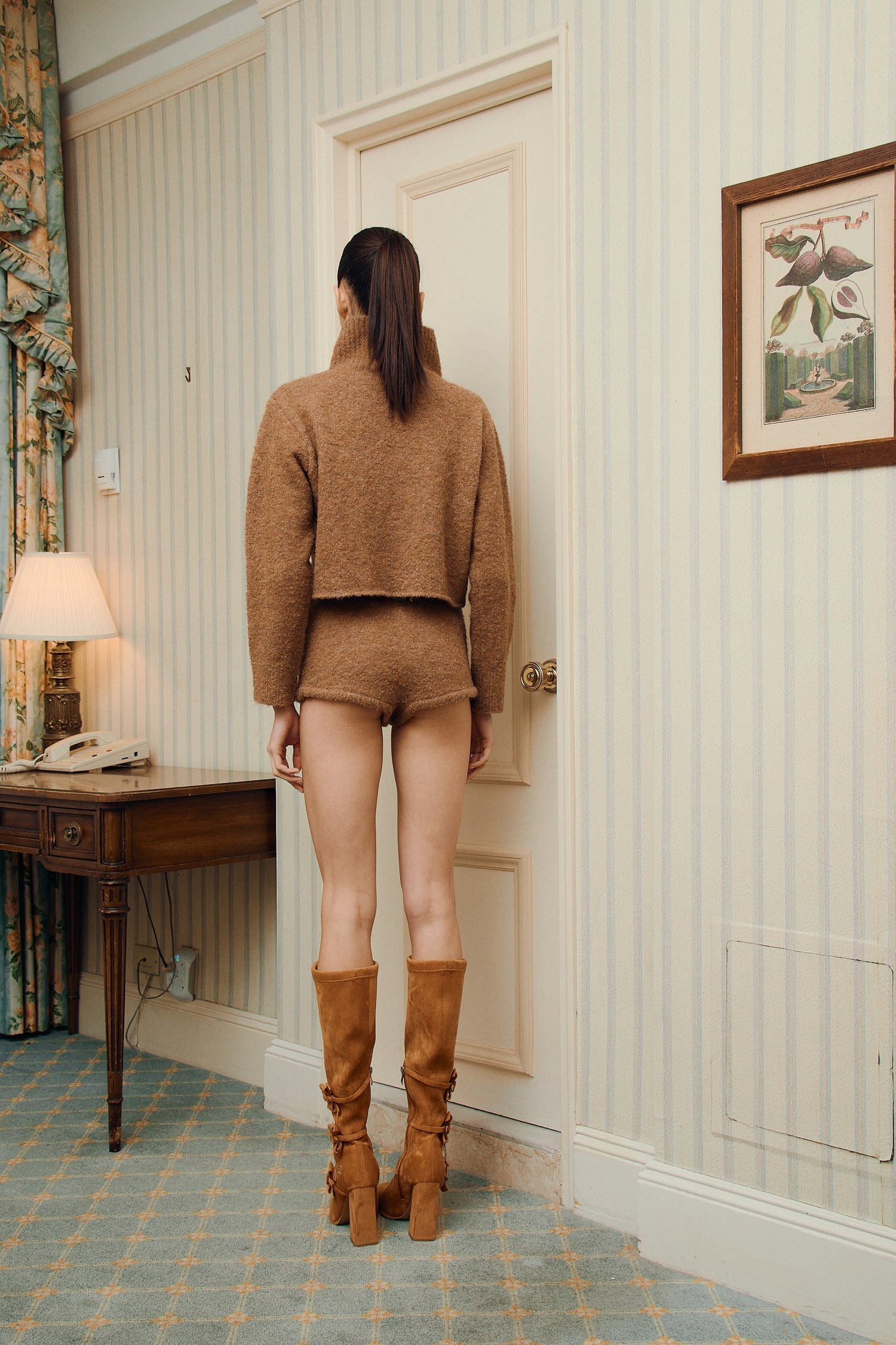 Button Way Knit Cardigan