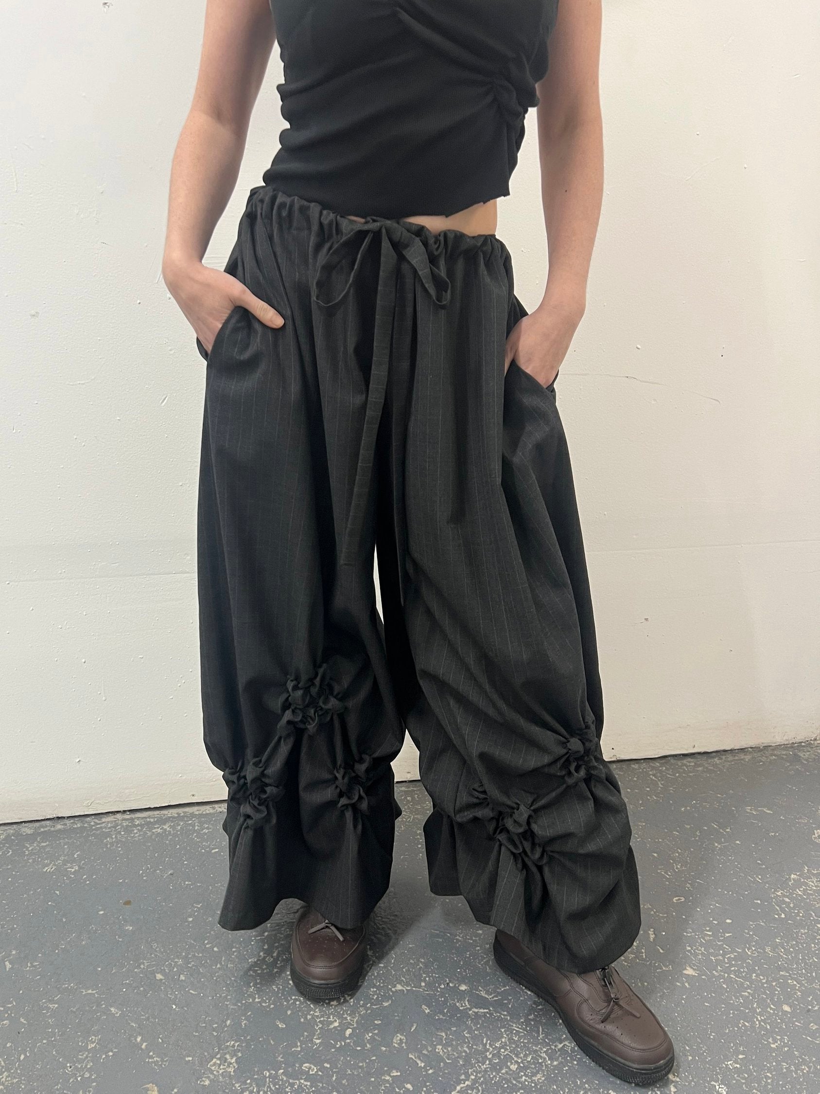 The Floral Smocked Trouser