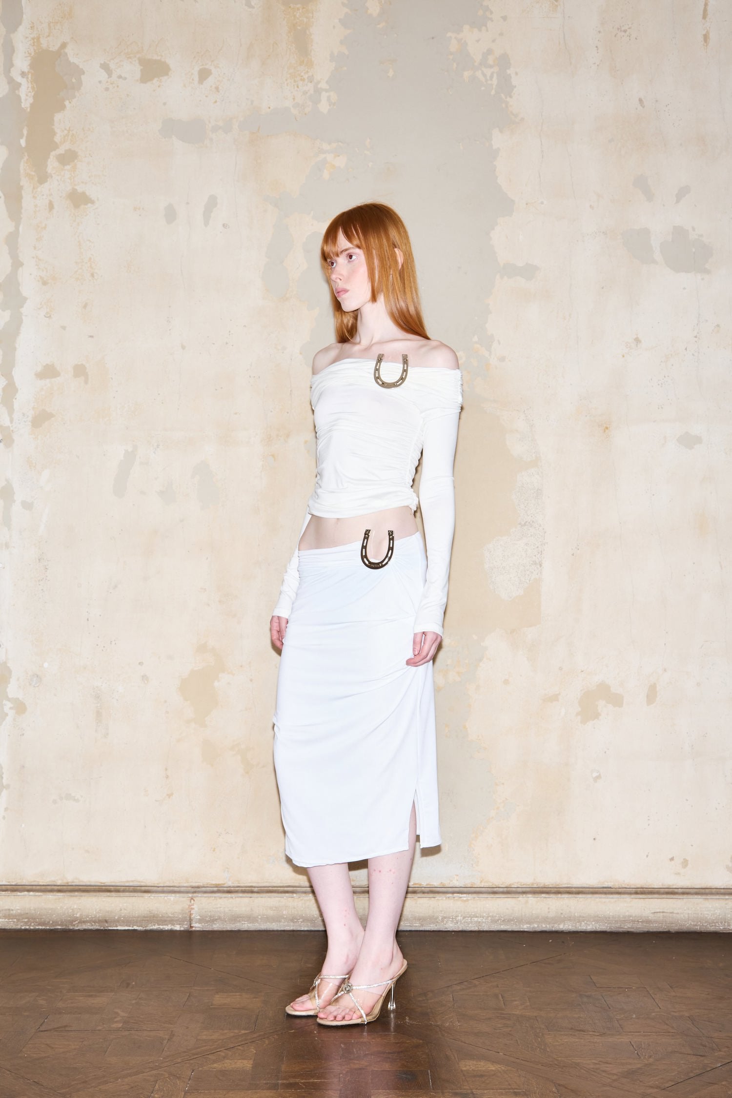 HELGUERA SKIRT WHITE