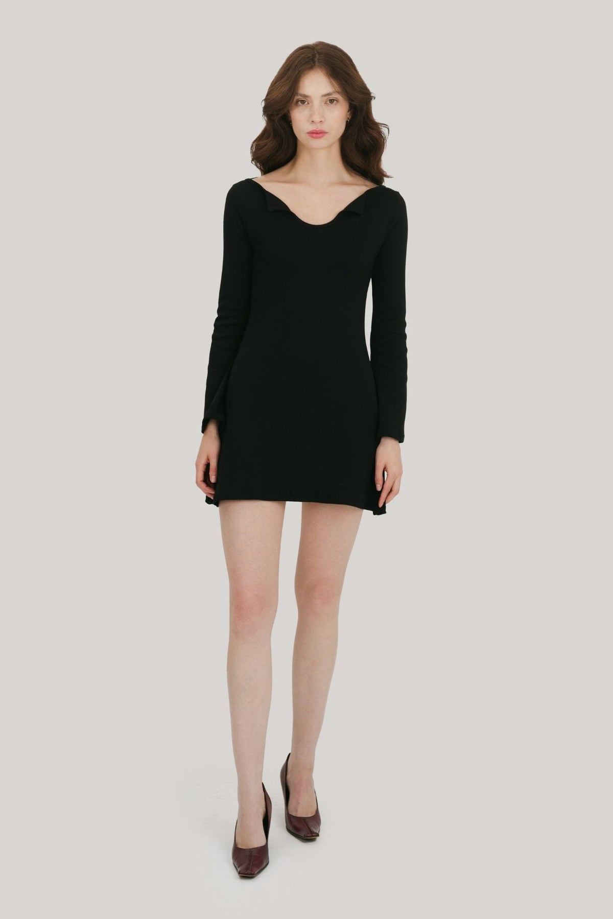 Emily Long Sleeve Mini Dress