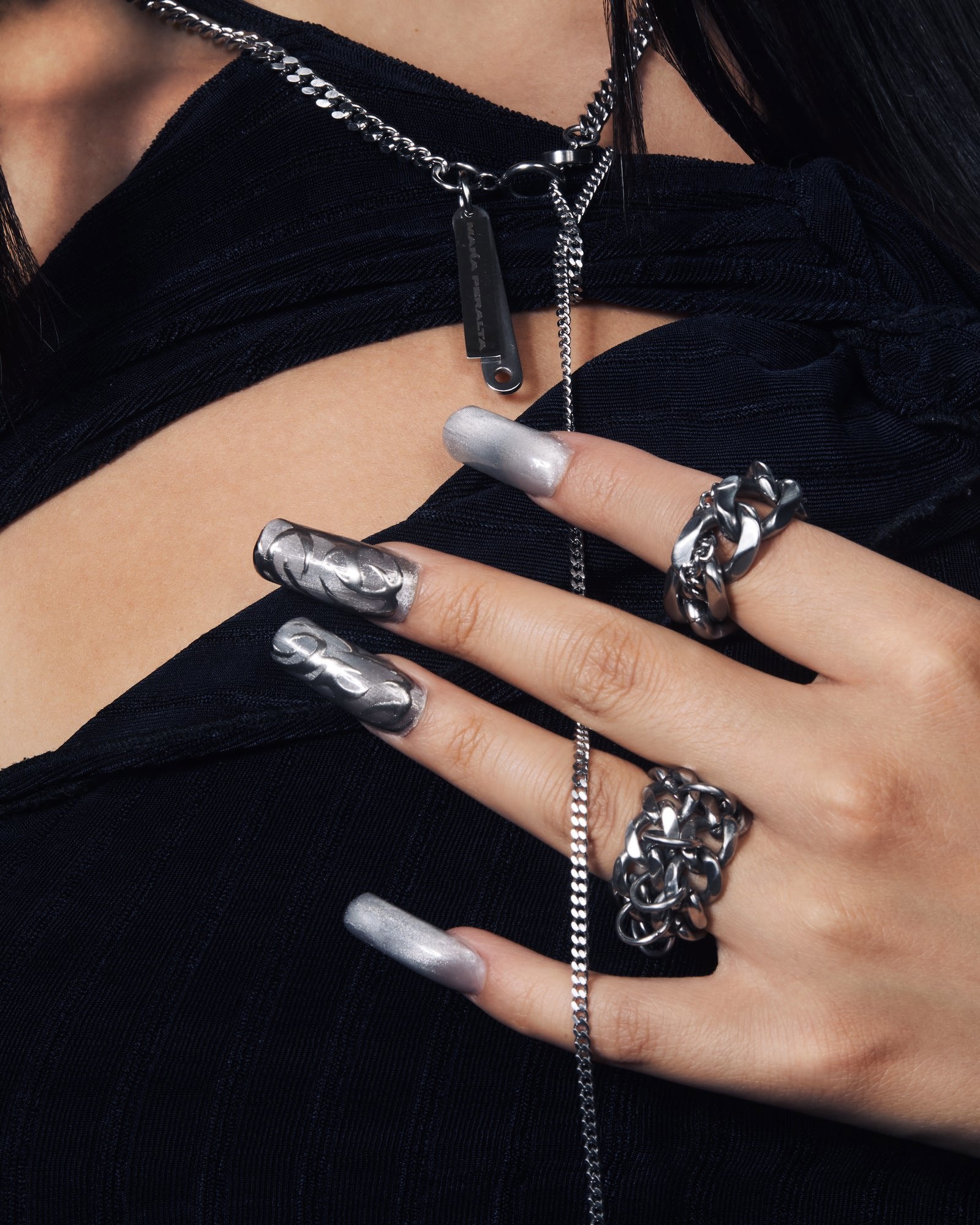 Stacked Chain Mail Ring