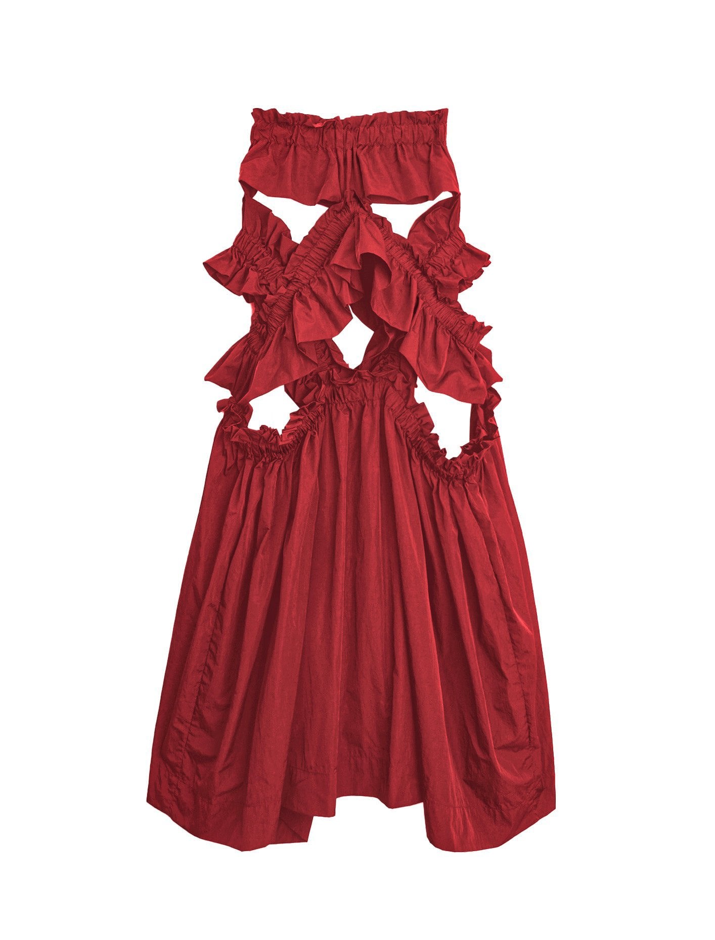kiki frill dress