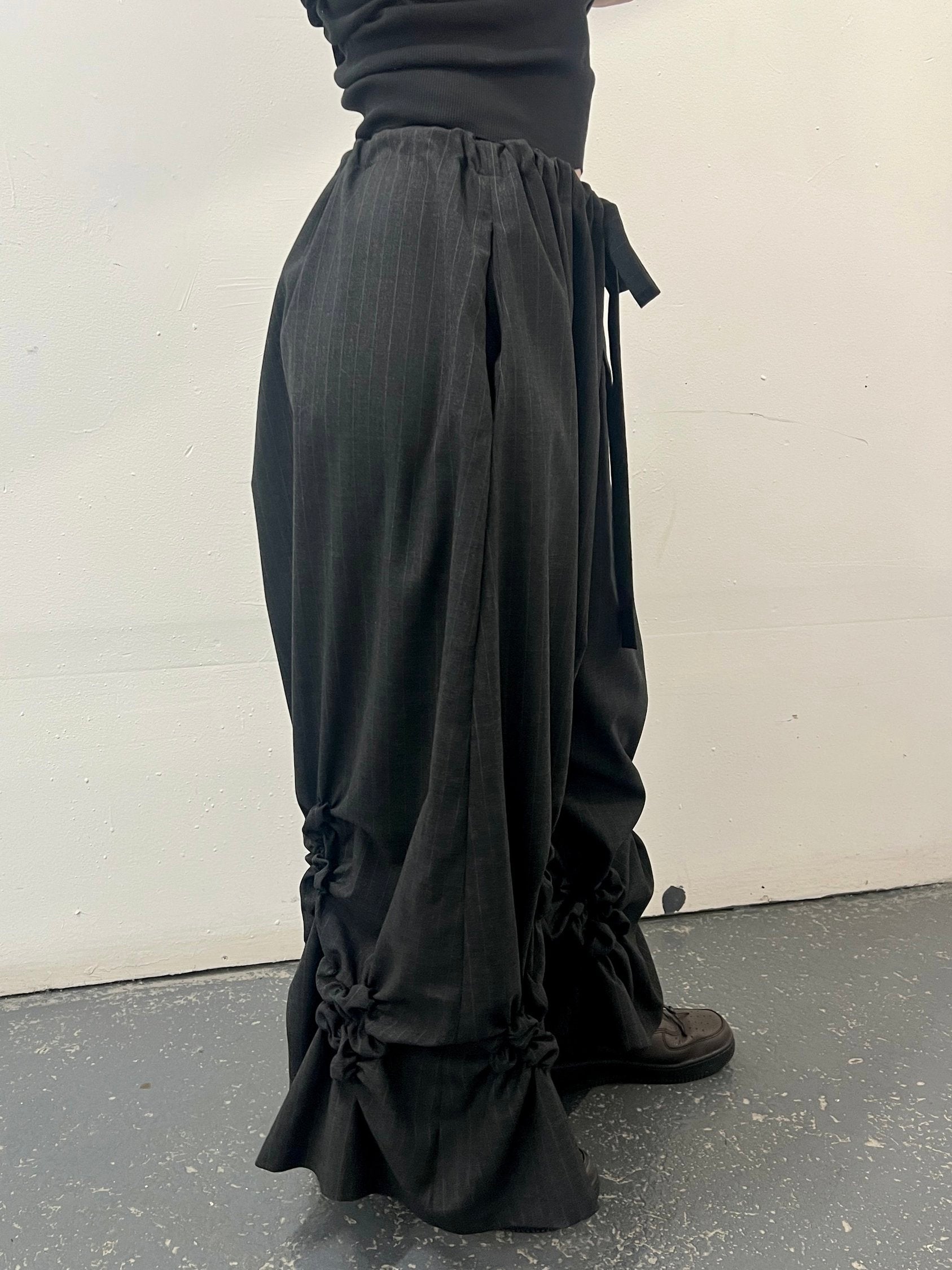 The Floral Smocked Trouser