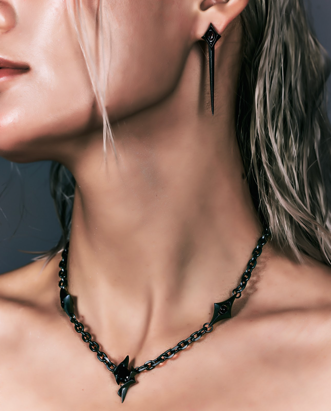 Pierce | Single & Paired Matte Black Earring