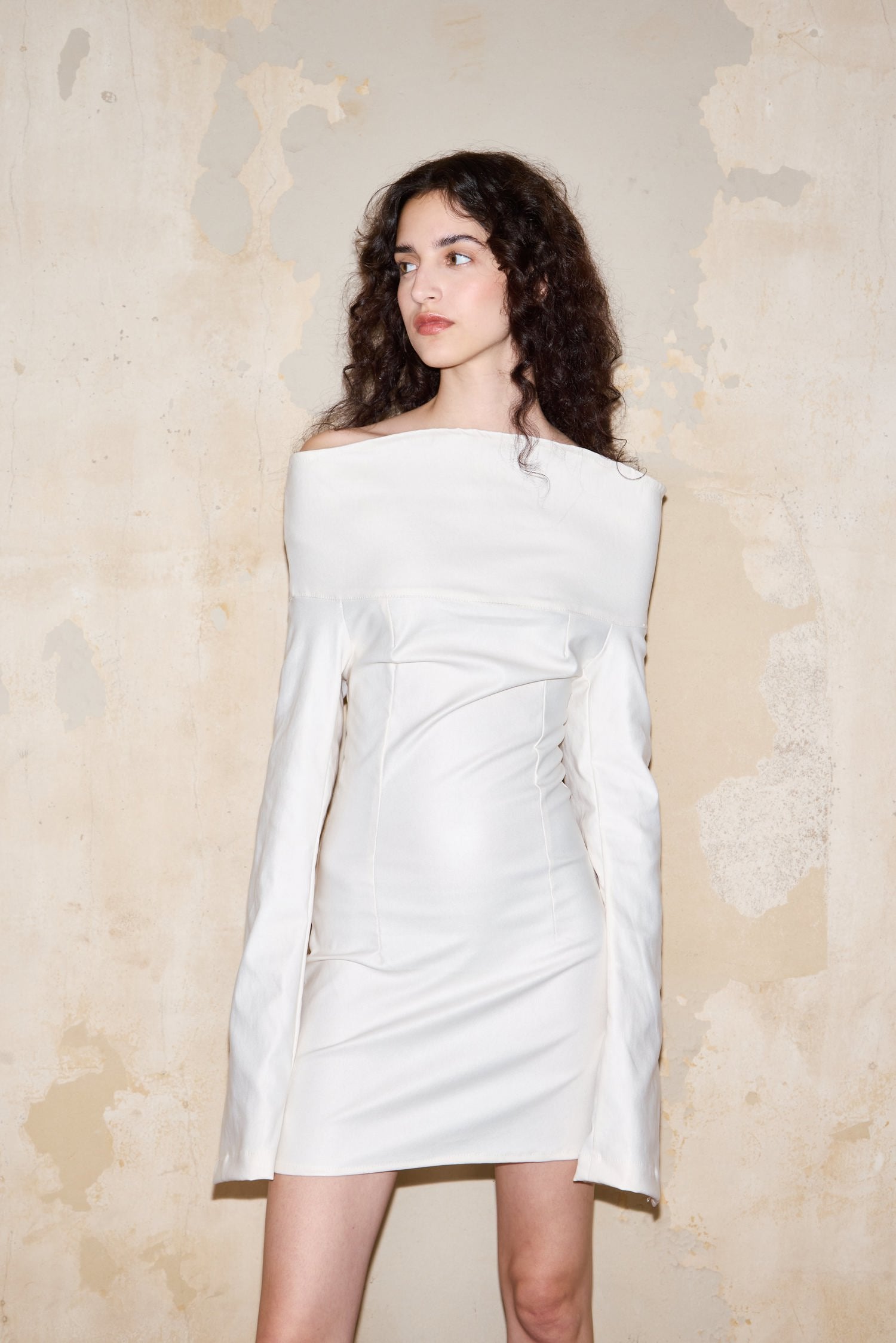 TRIUNVIRATO DRESS WHITE