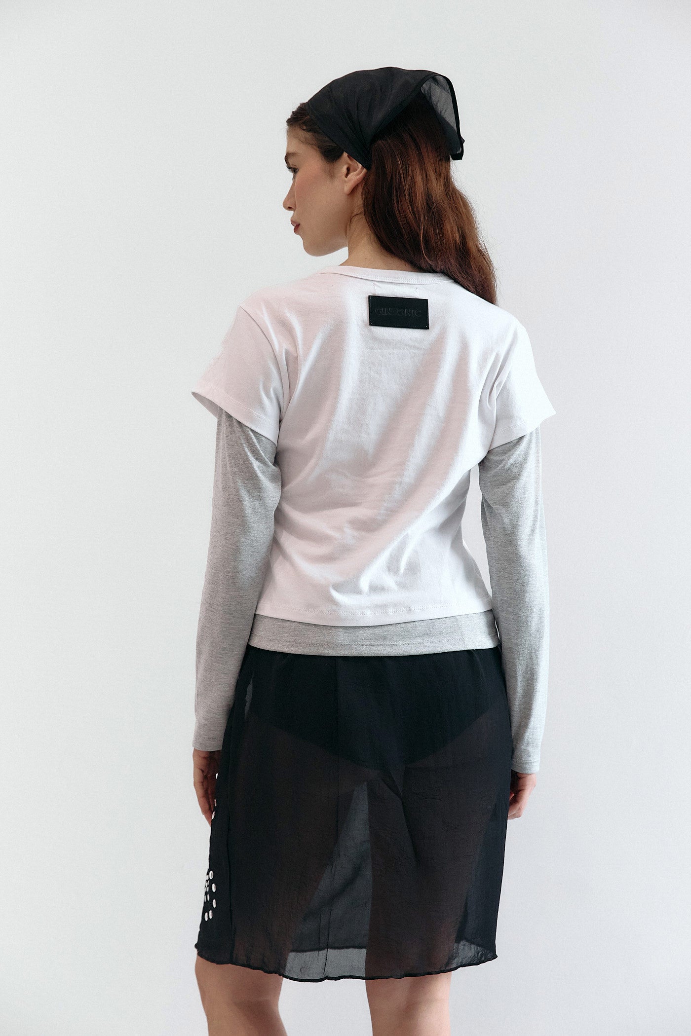 Fake layering tee