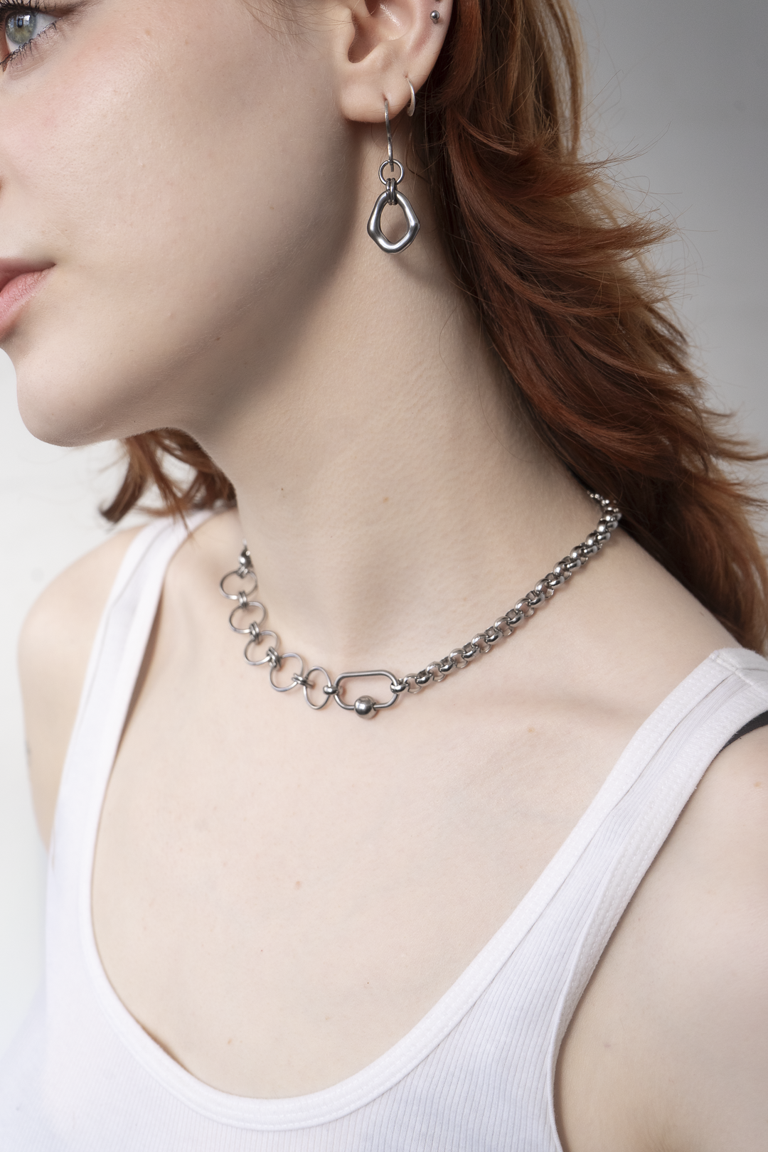 The Rowan - Chainmail Carabiner Chain