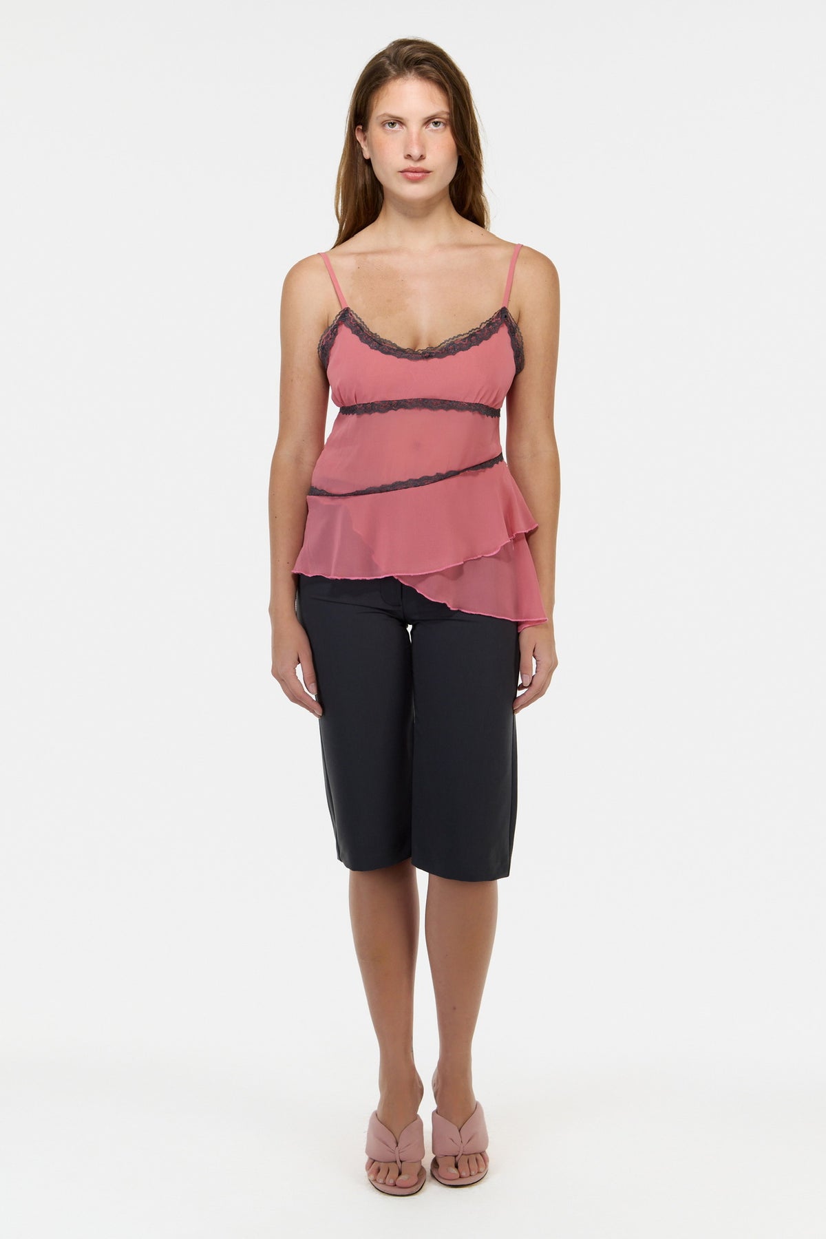 Pink camisole
