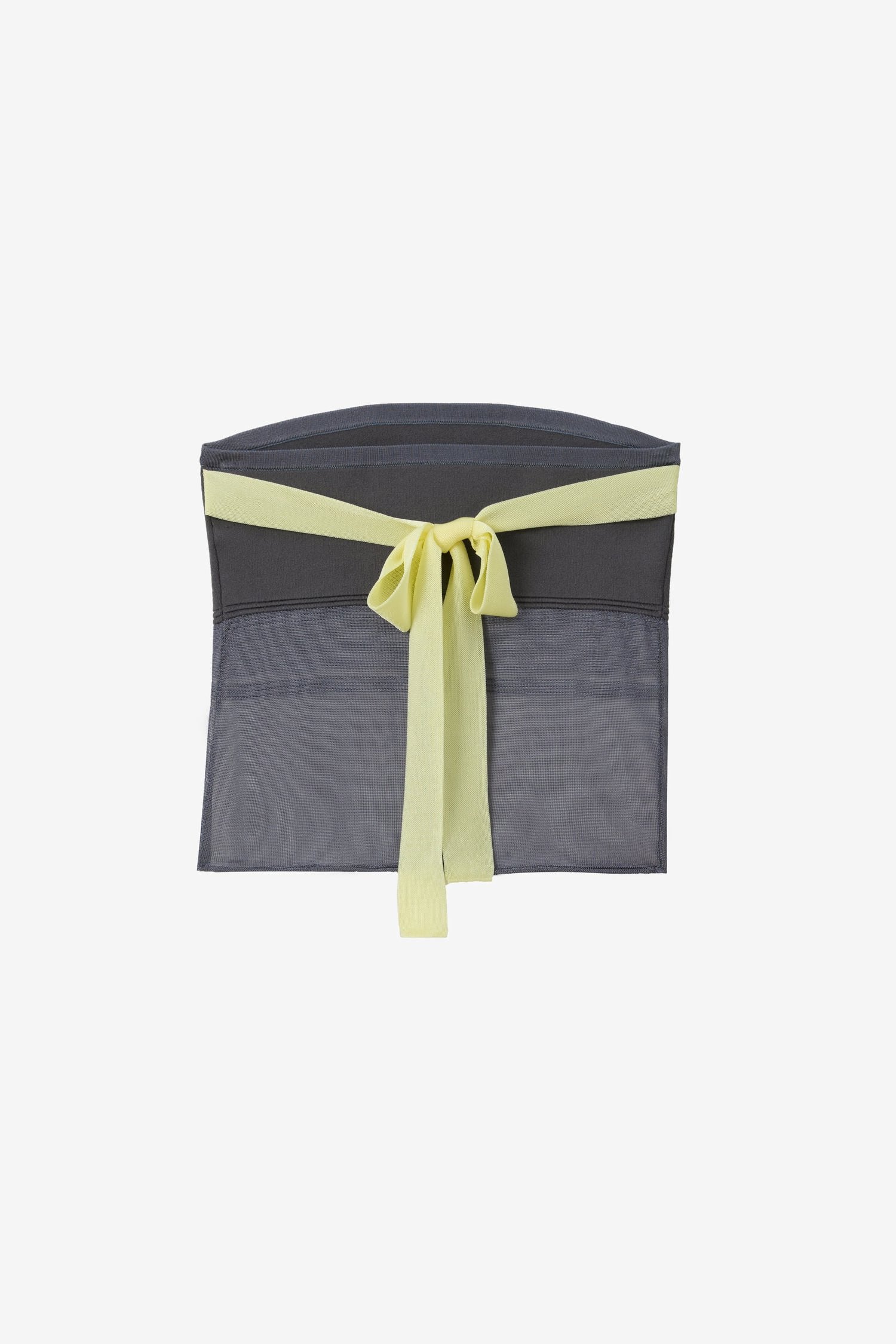 The Whisper Side Strap Tube in Grey