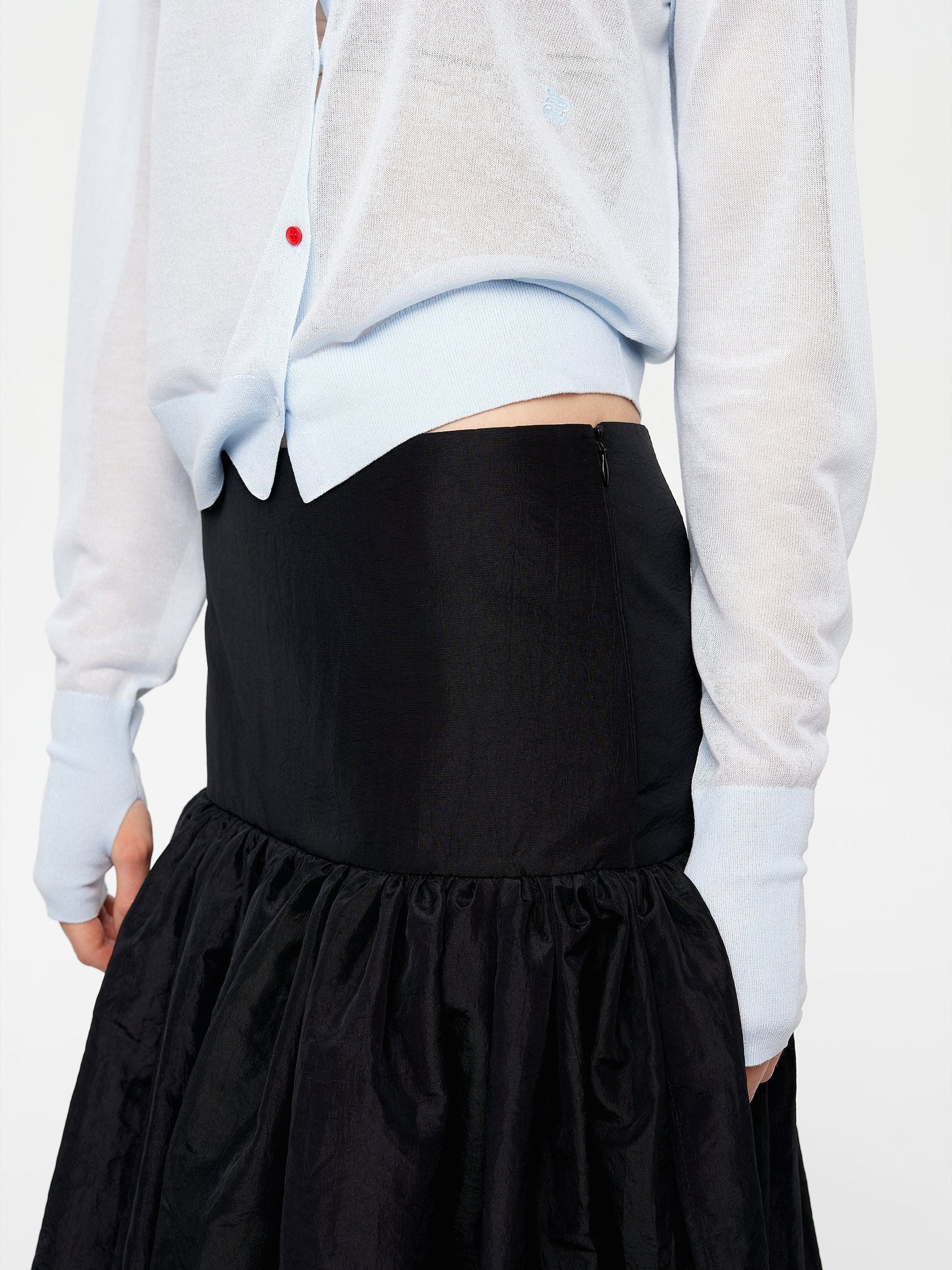 Blur Cardigan in Baby Blue