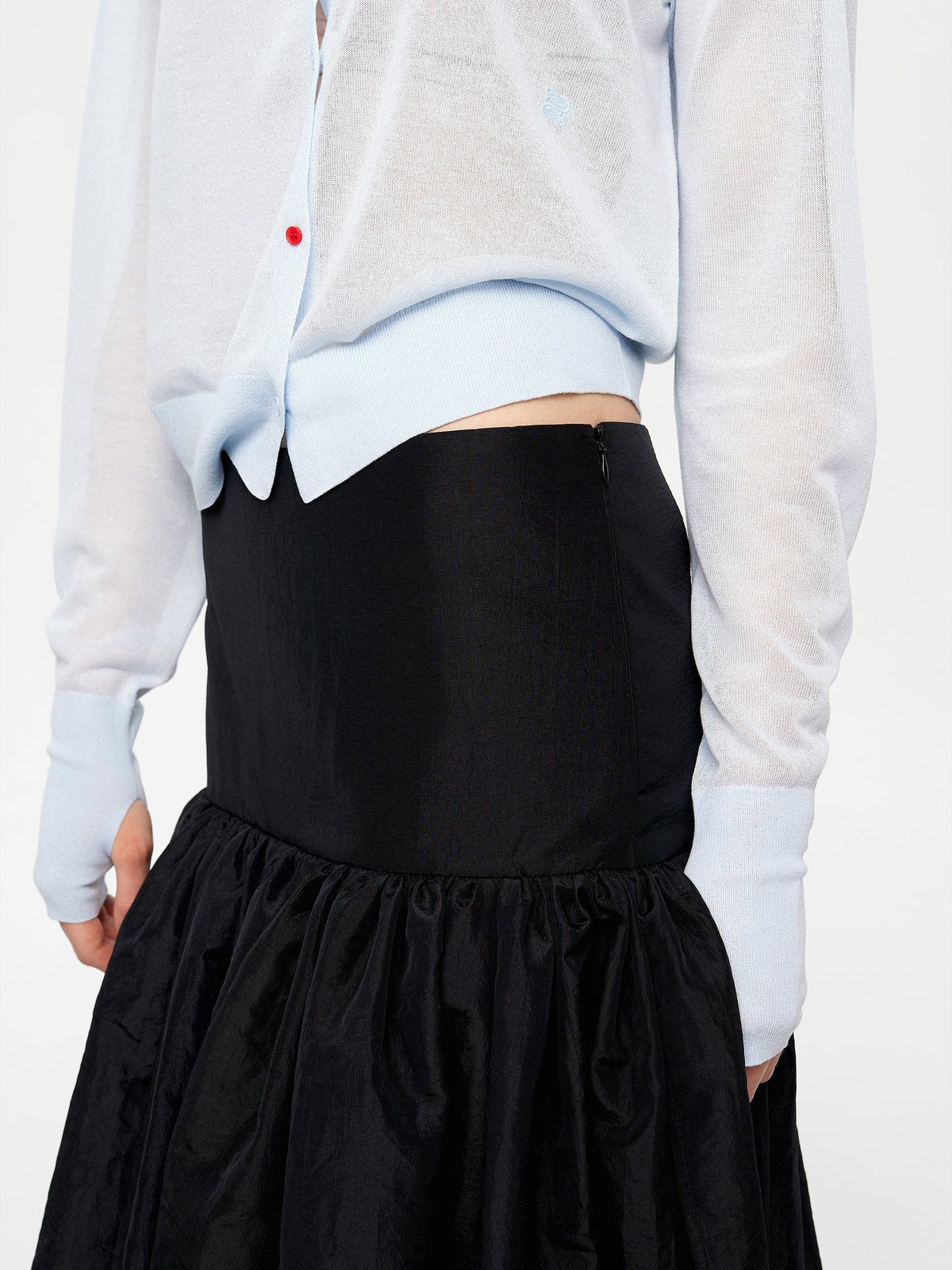 Blur Cardigan in Baby Blue