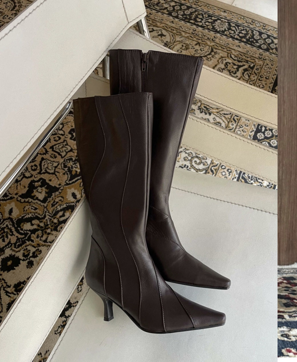 Mae Boots Brown