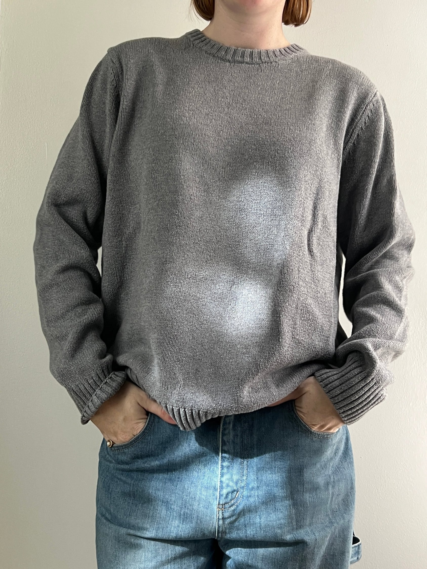 Varsity Monogram Crewneck Sweater