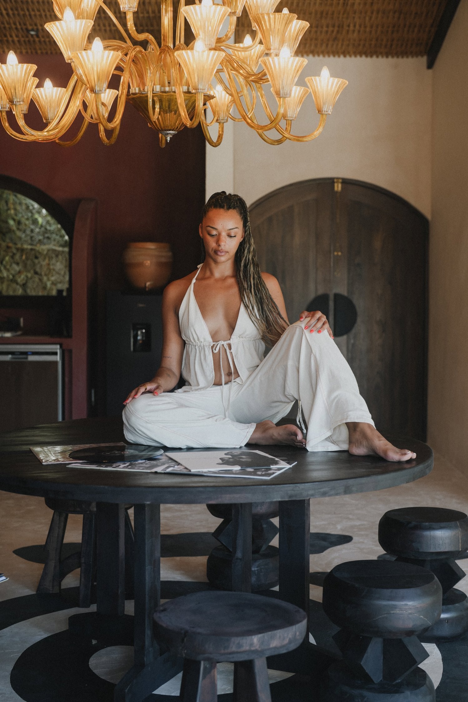 The Linen Nana Top