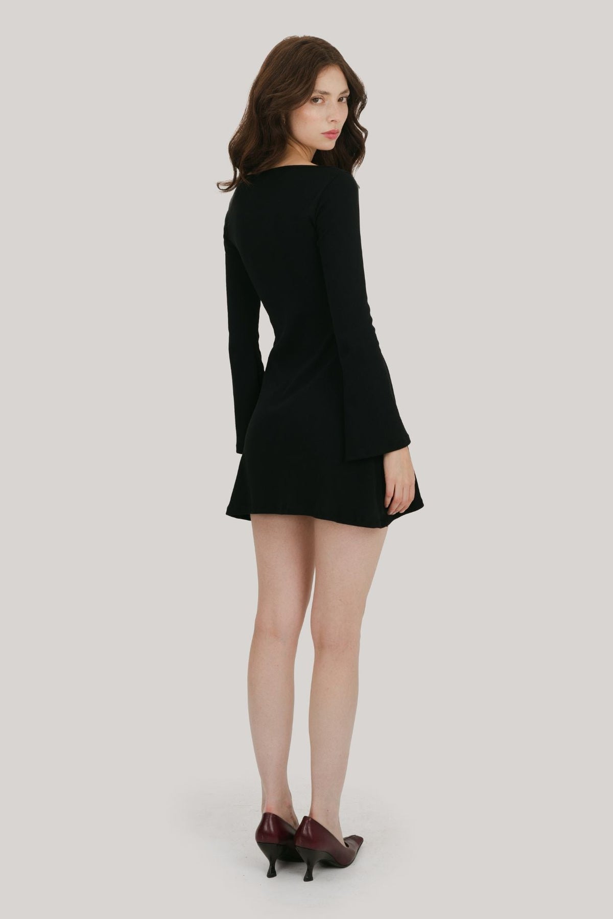 Emily Long Sleeve Mini Dress