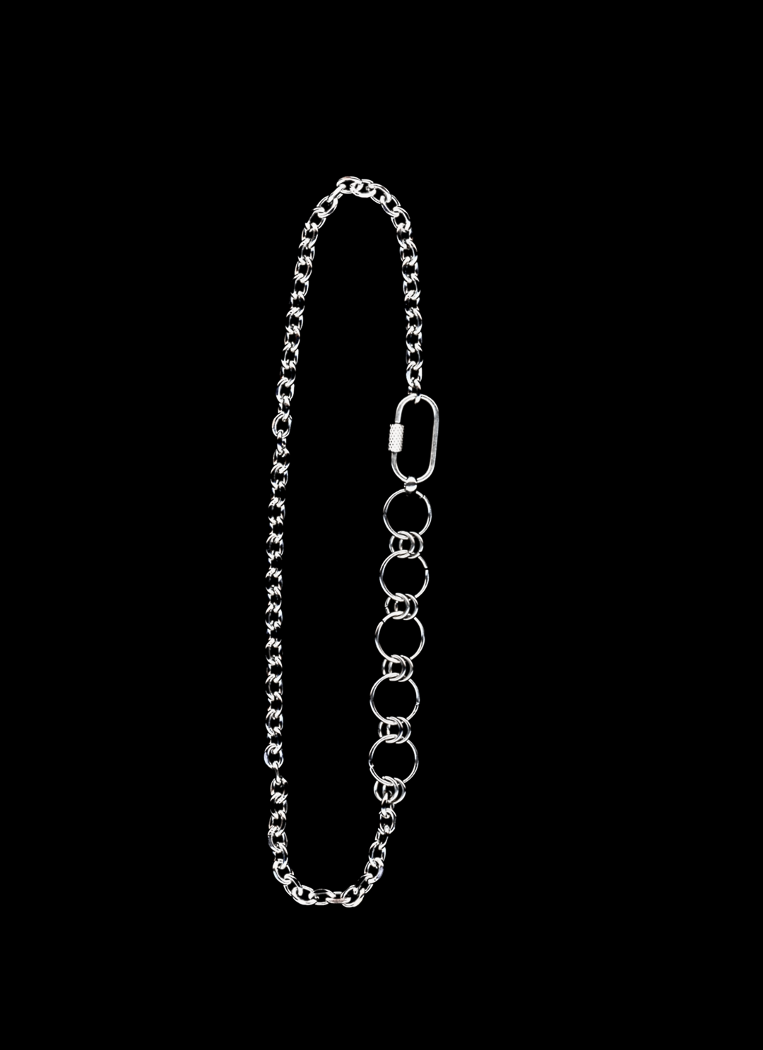 The Wren - Chainmail Carabiner Chain