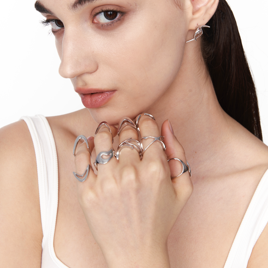 003|Double-Arc Ring