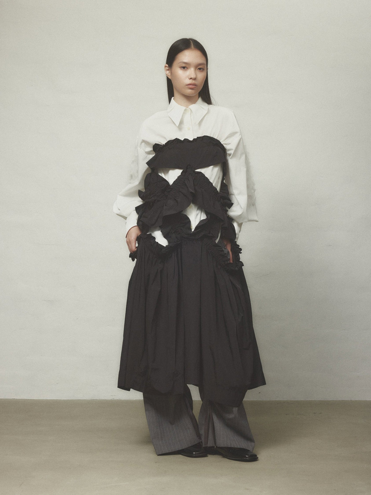 kiki frill dress