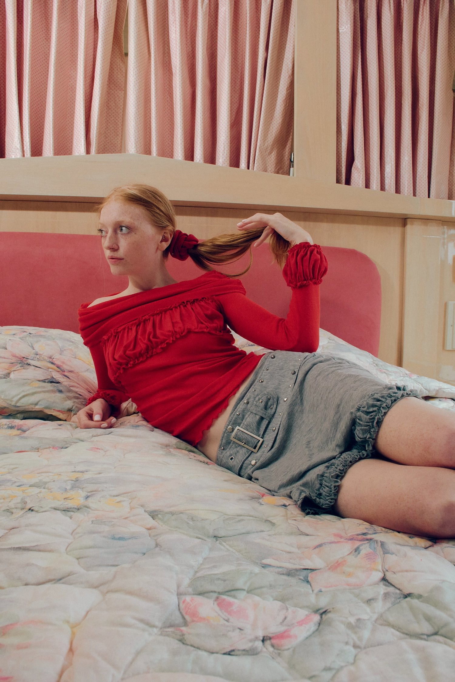 Forget Me Belt Midi Skirt