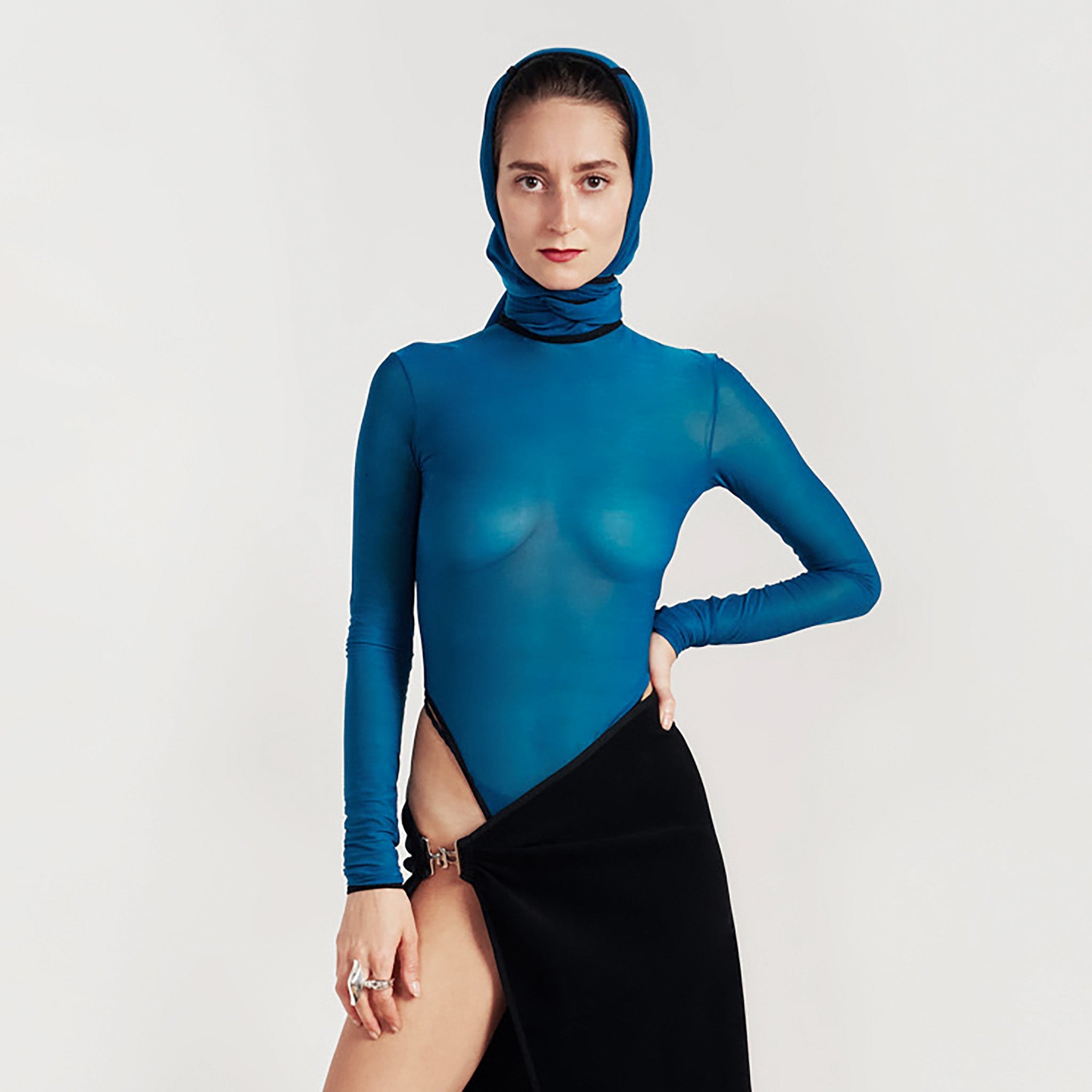 Madonna Bodysuit in Blue