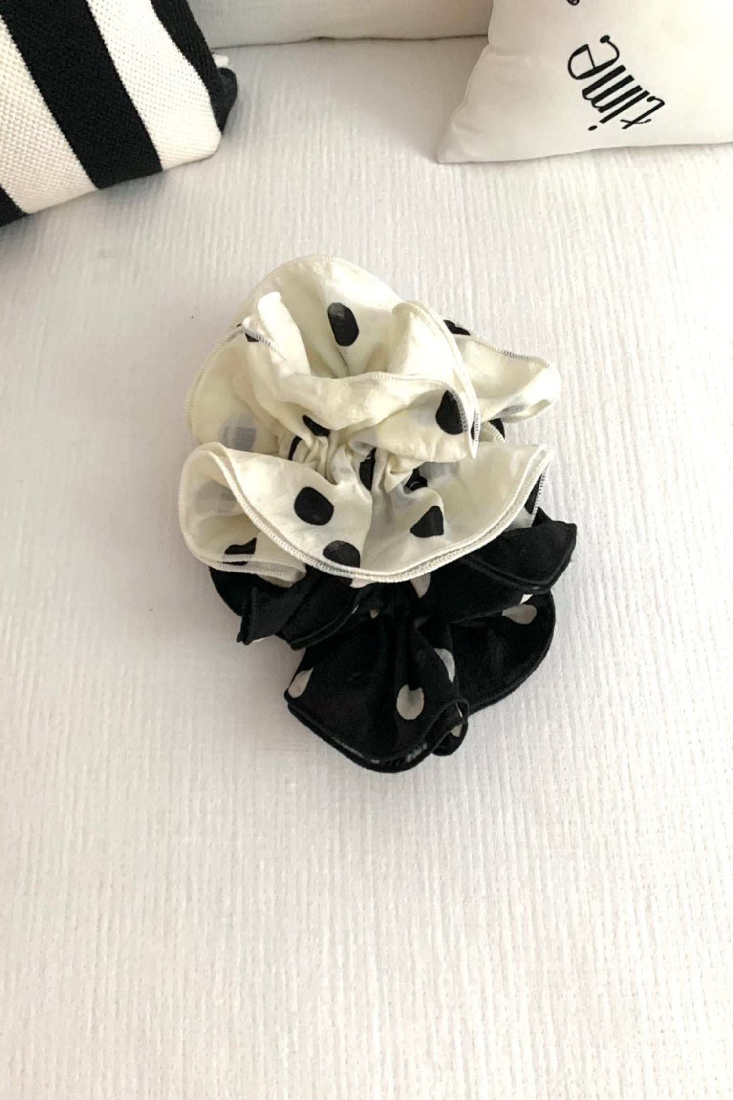 Polka Dots Scrunchie