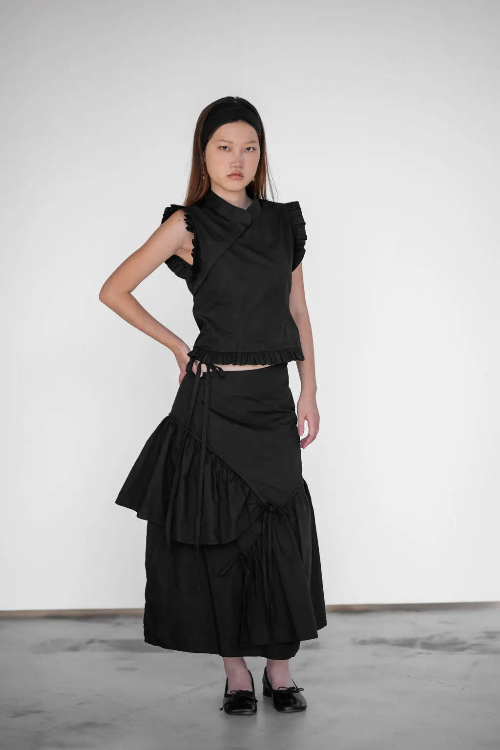 Lina Top Black