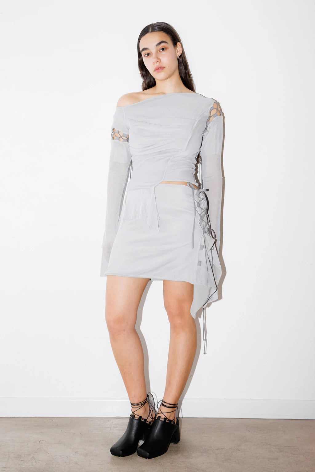 Mathilda Skirt - Grey