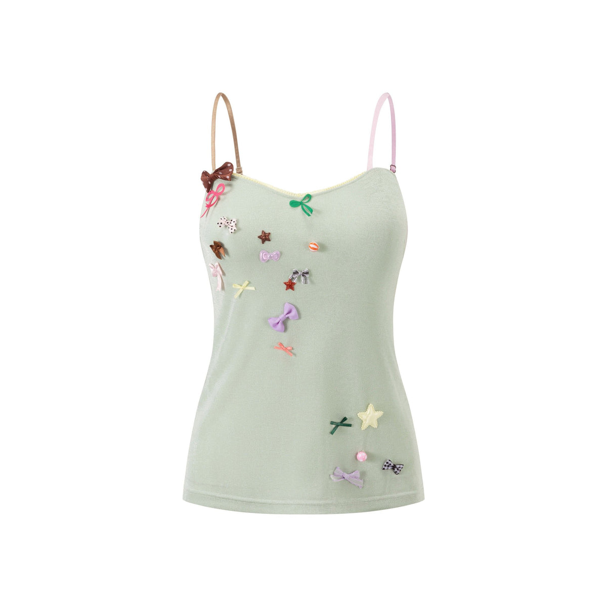 Jade Glossy Coated Sprinkle Cake Top