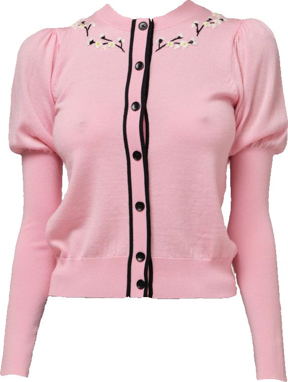 Sandra Cardigan with Hand embroidery