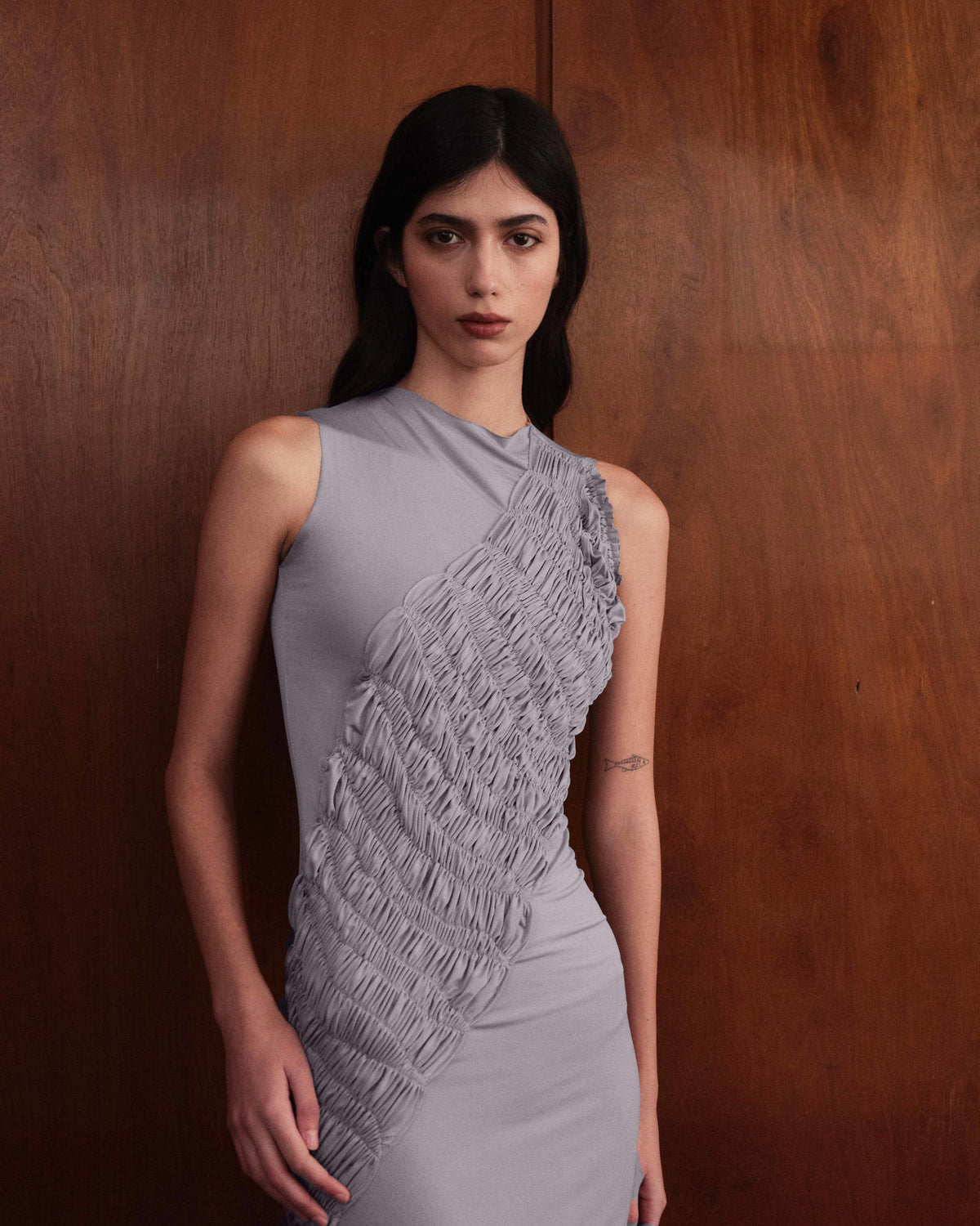GALIO light grey dress