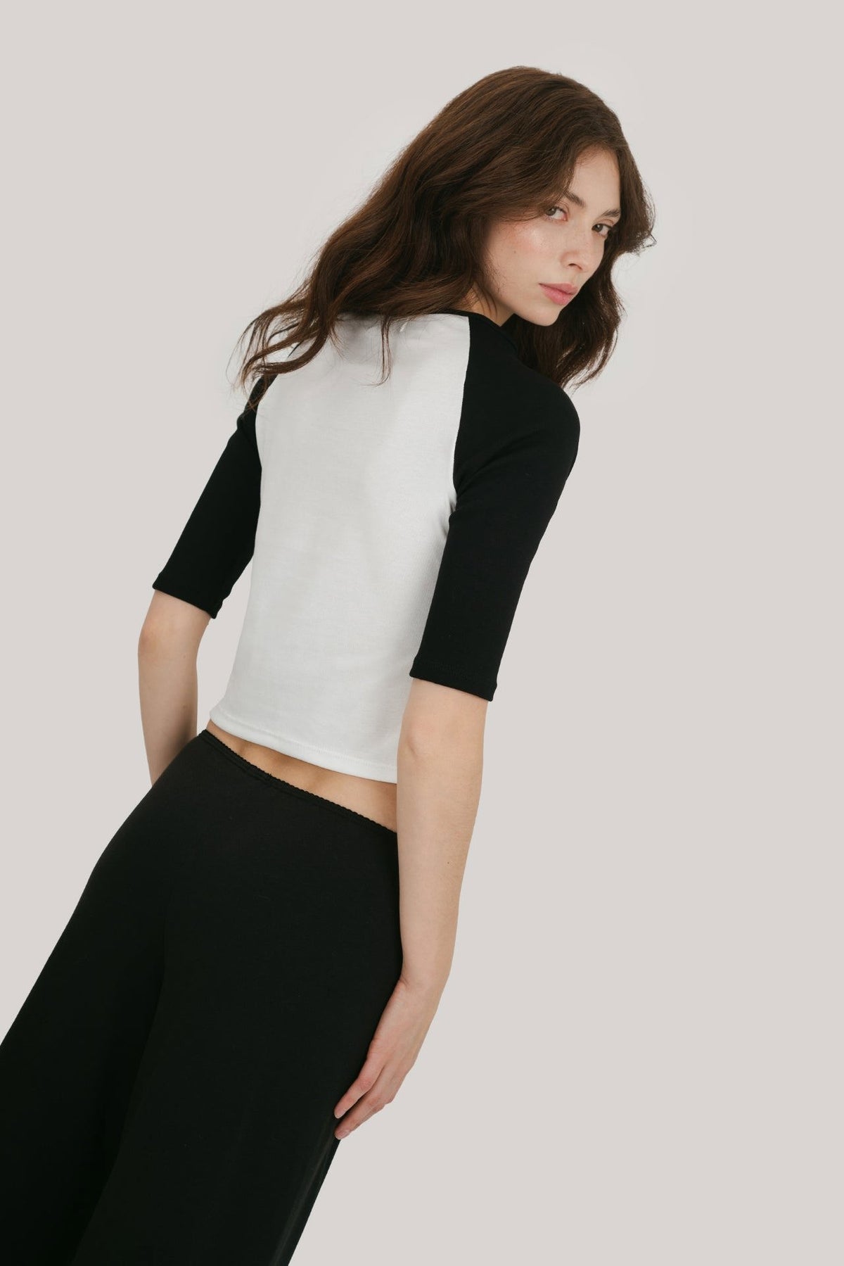 Brooke 3/4 Sleeve Raglan Top
