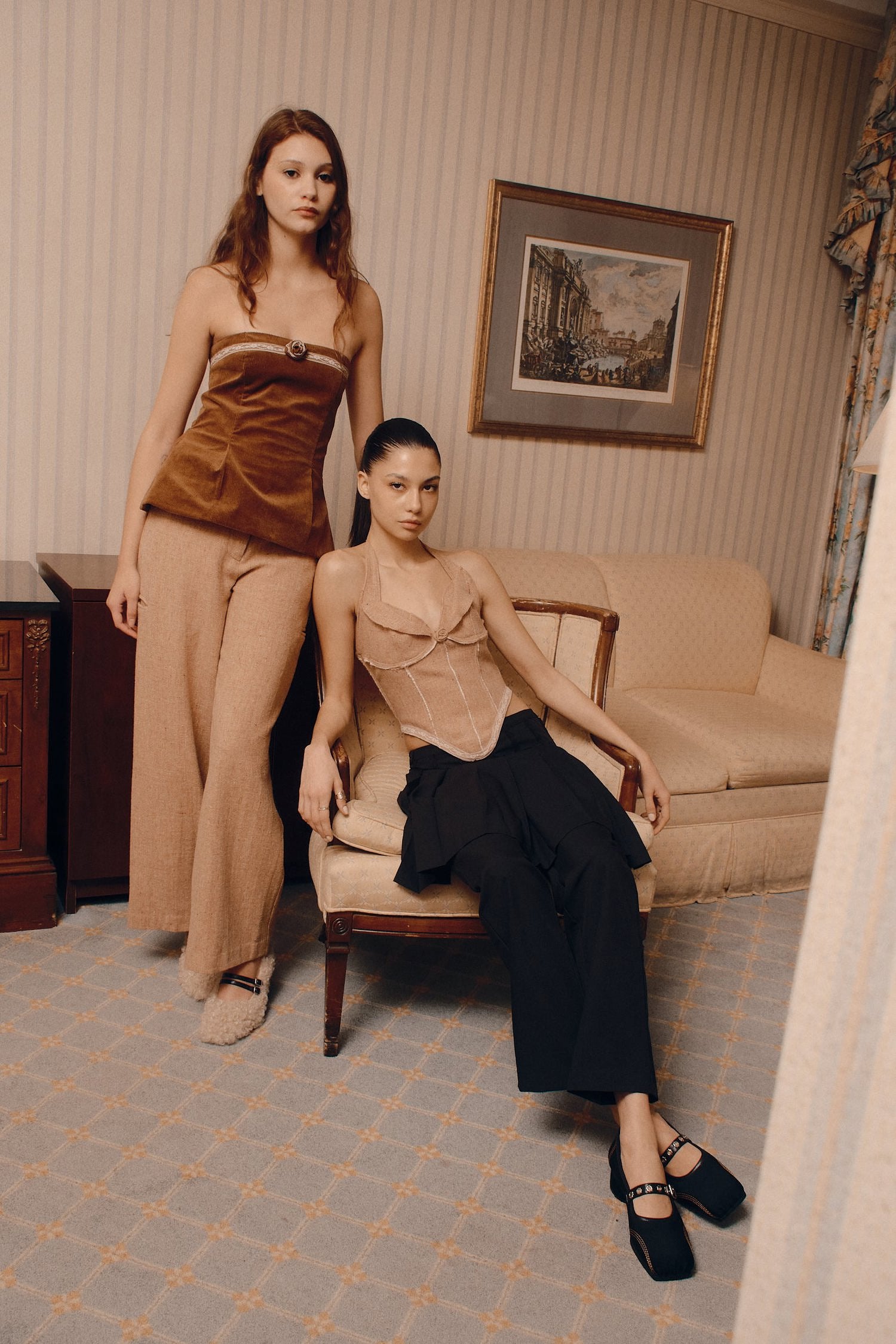 Say it Skirt Pants Black