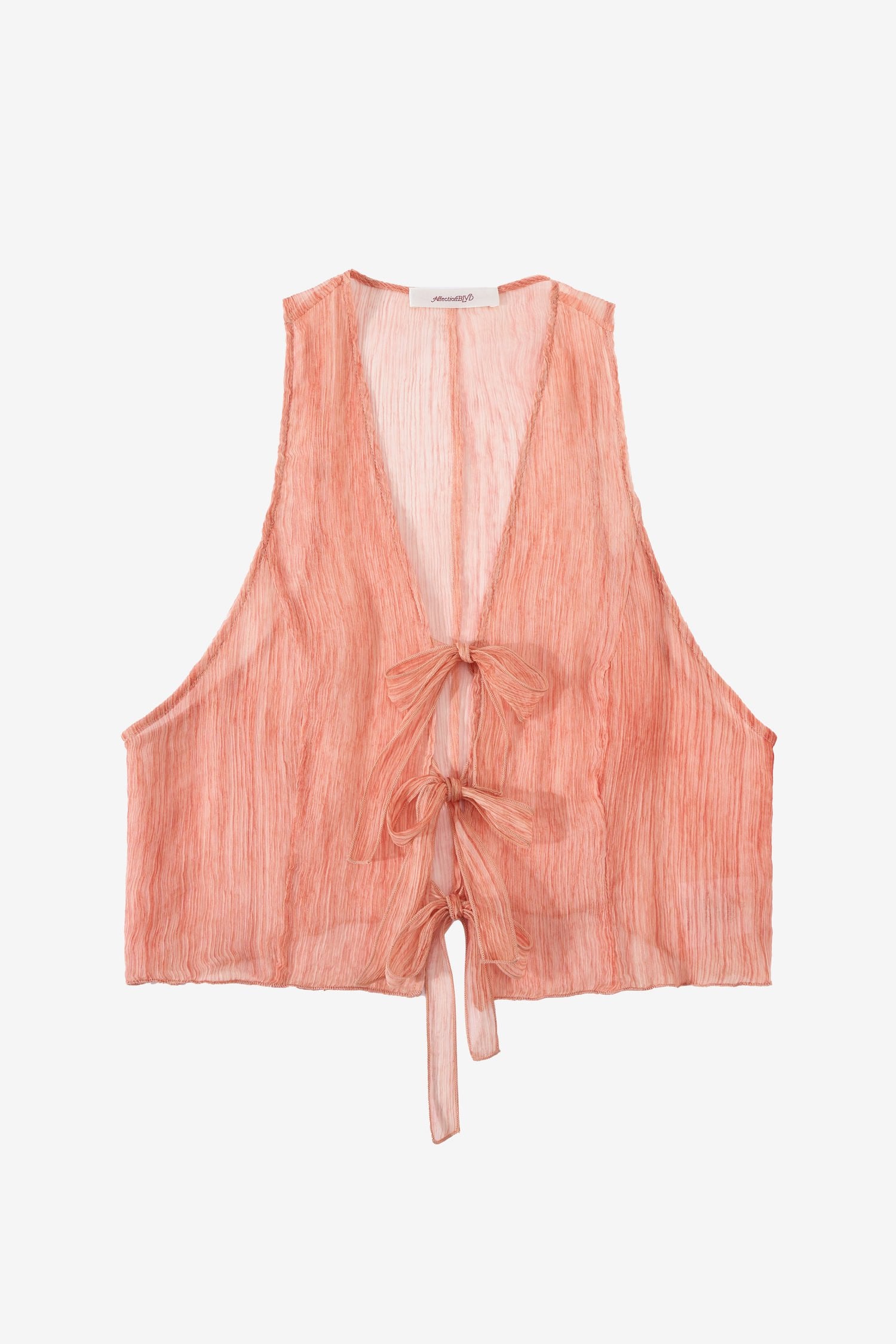 Springs Bow Silk Vest