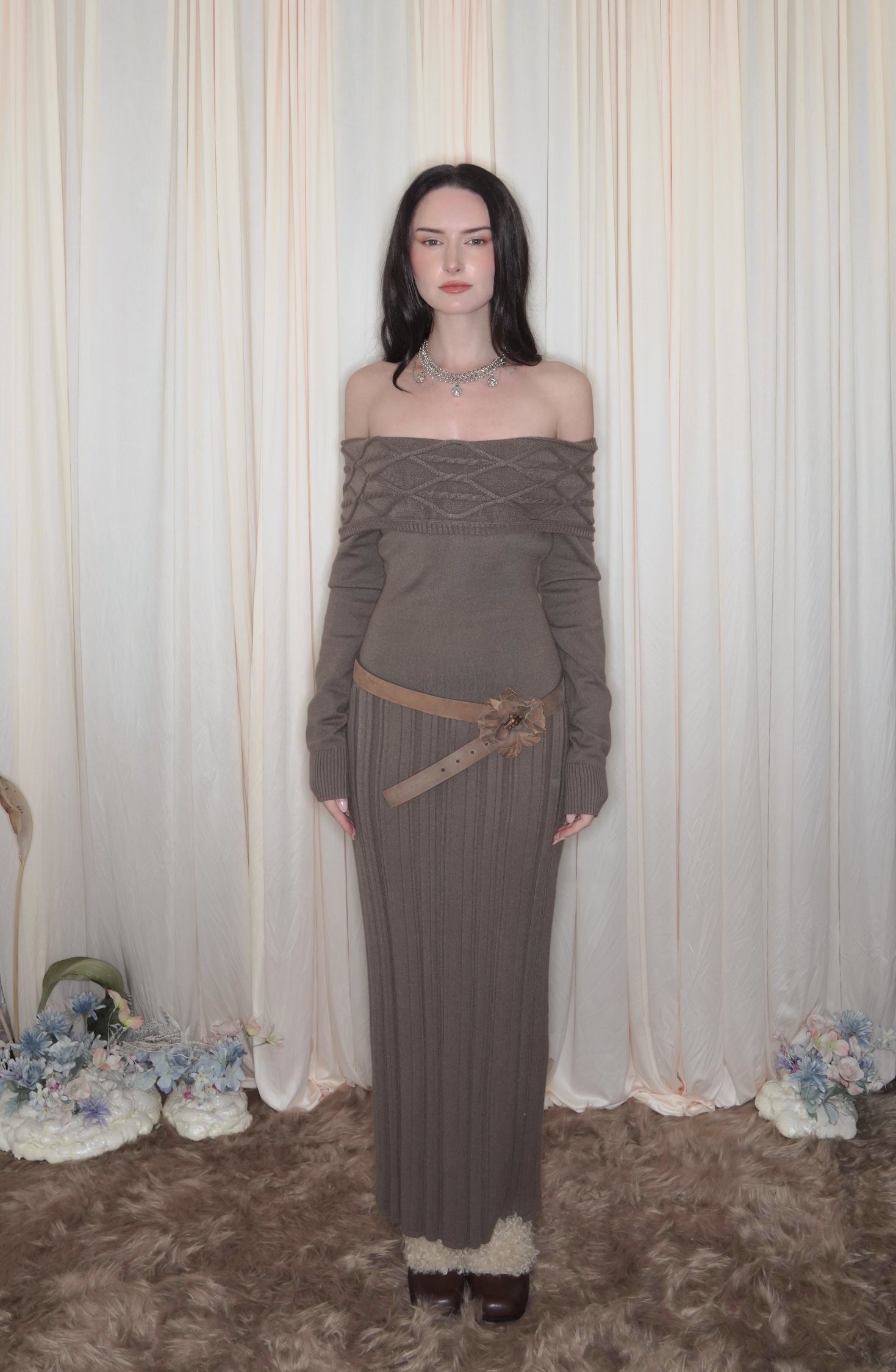 ATHENA KNIT GOWN