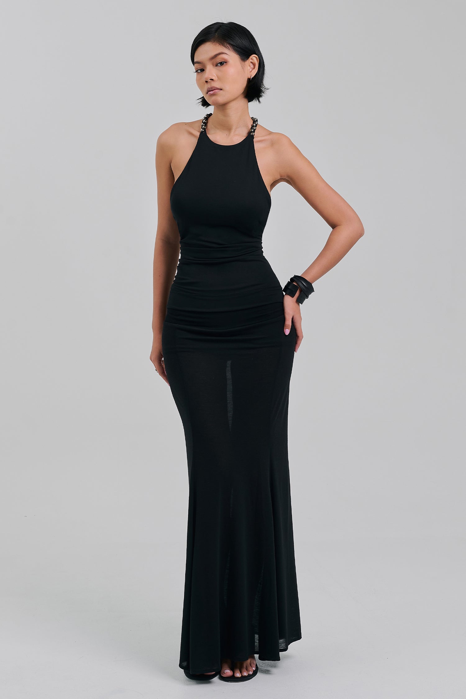 AMULET TOP BLACK