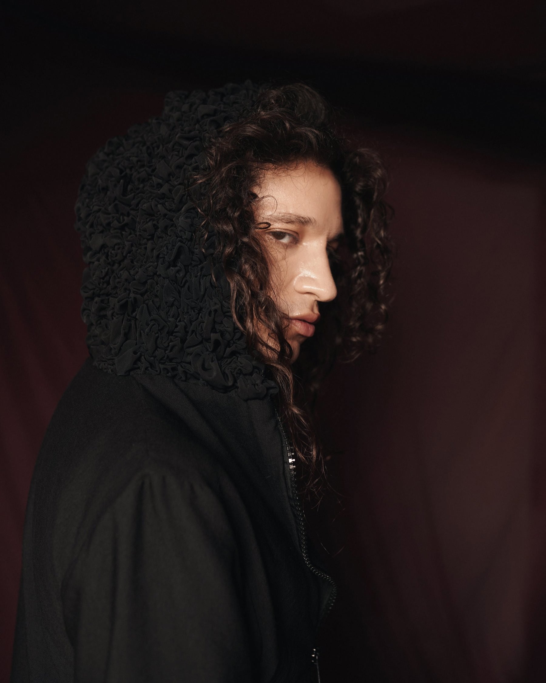 chaqueta tripa con balaclava