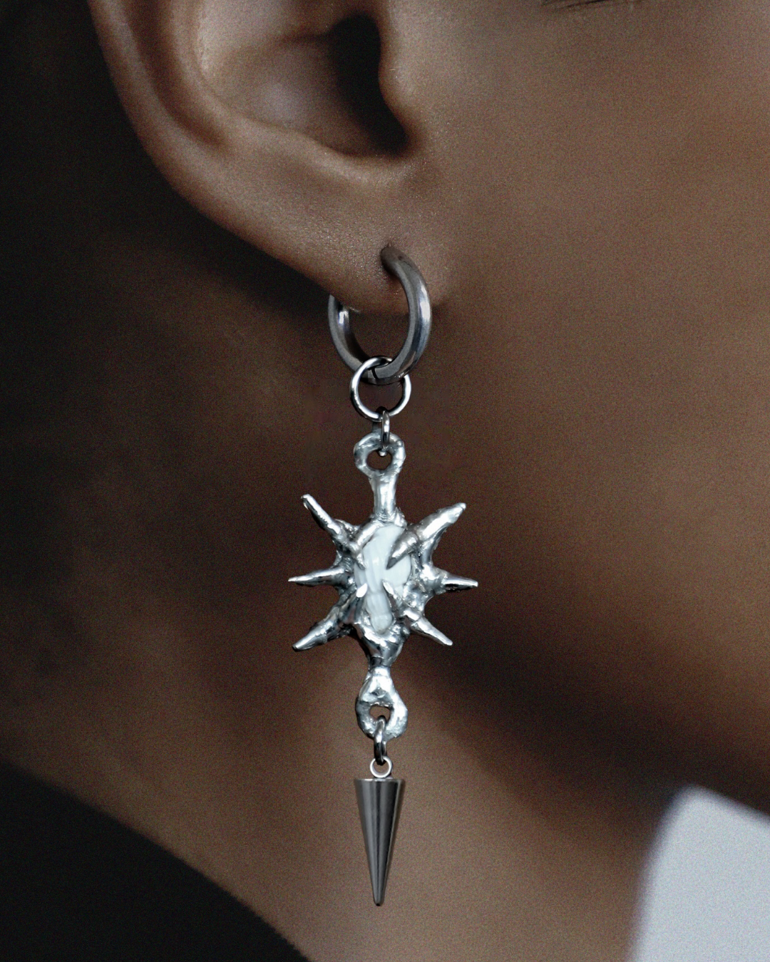 Spiky Shells Earrings