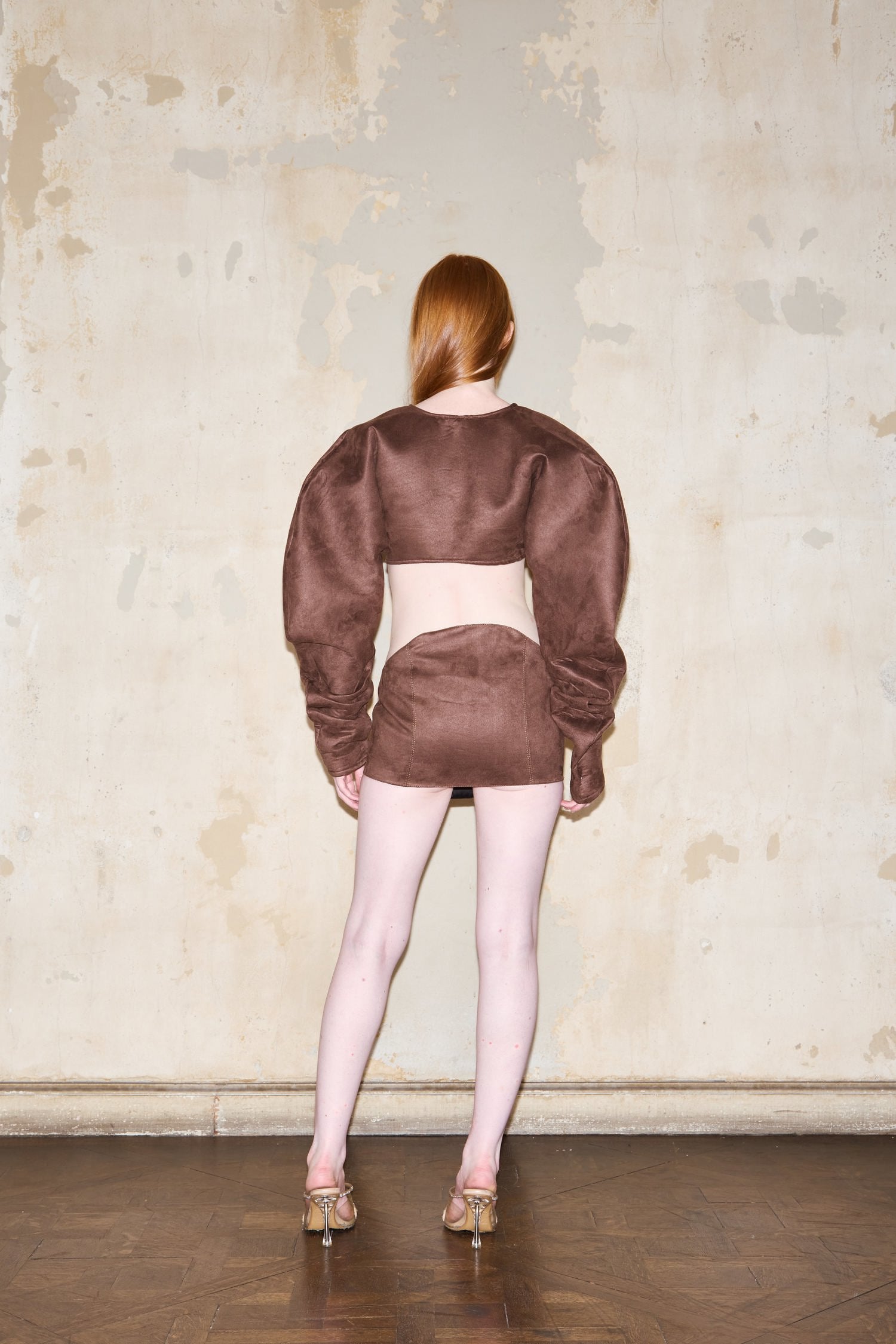 SANABRIA SKIRT BROWN