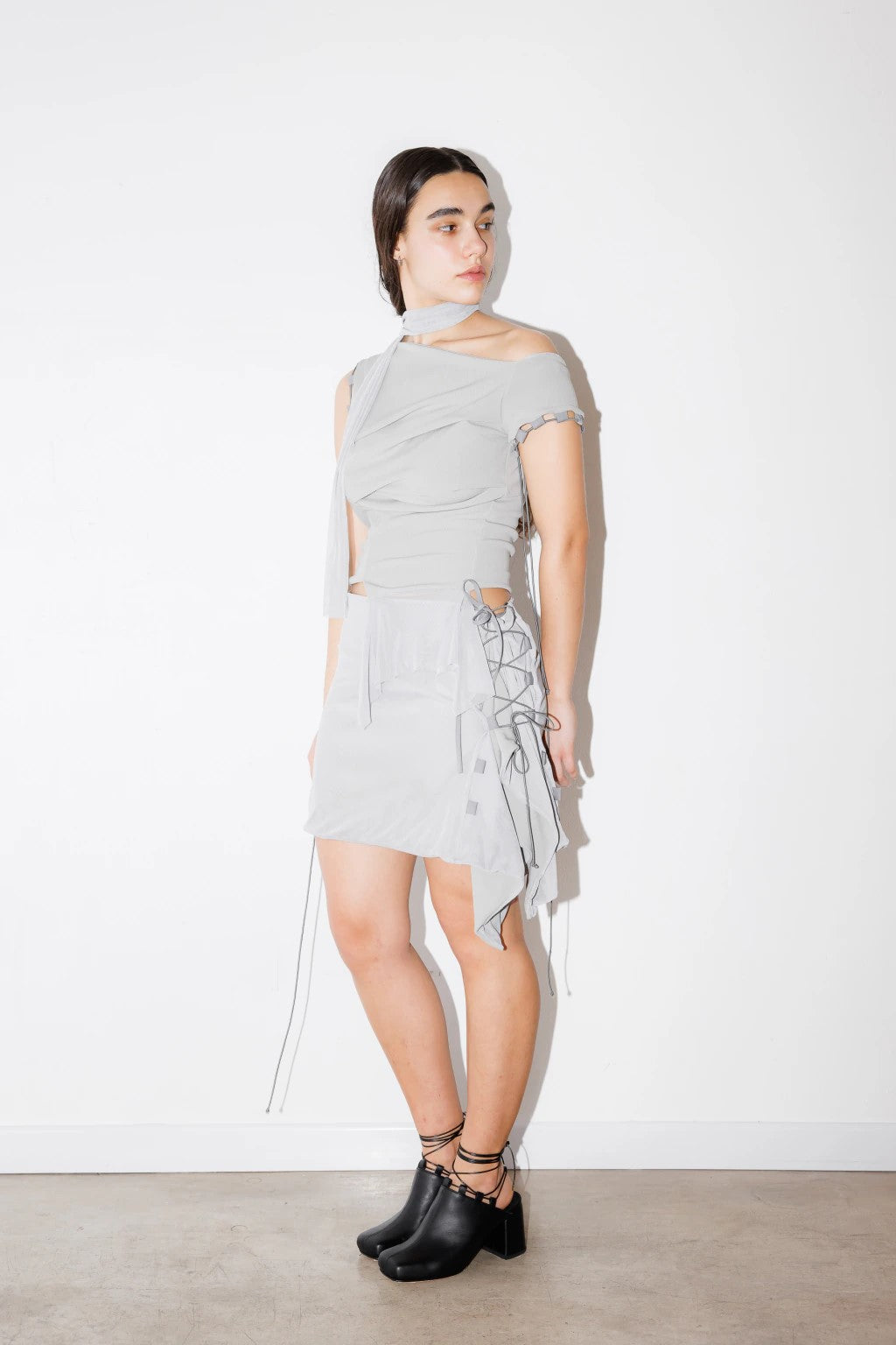 Mathilda Top - Grey