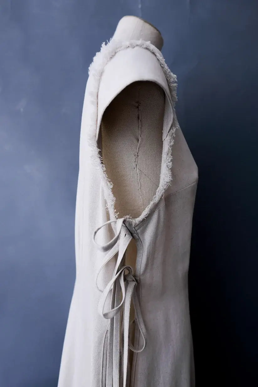 Linen Qipao Dress