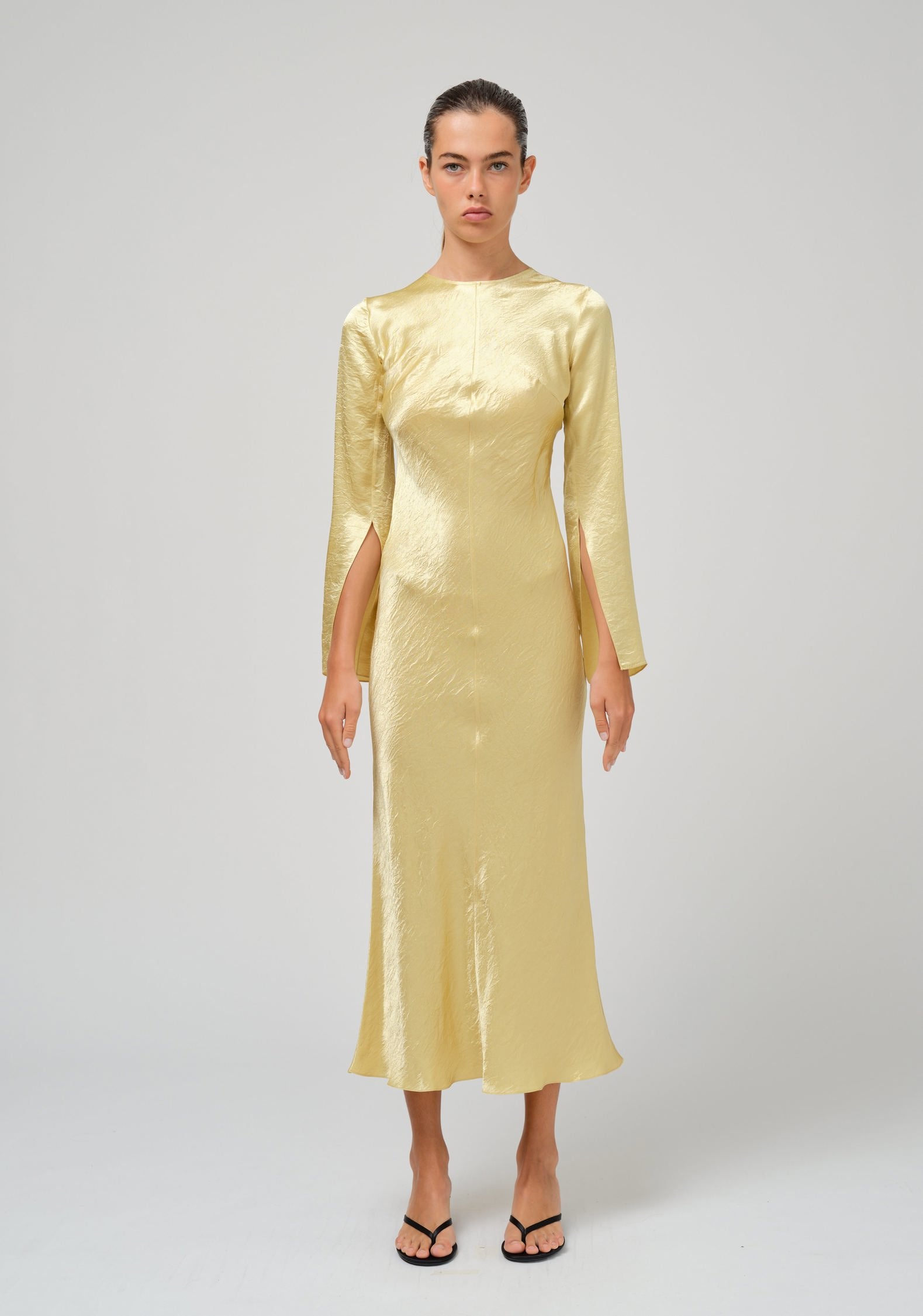 RUSLANA DRESS-YELLOW