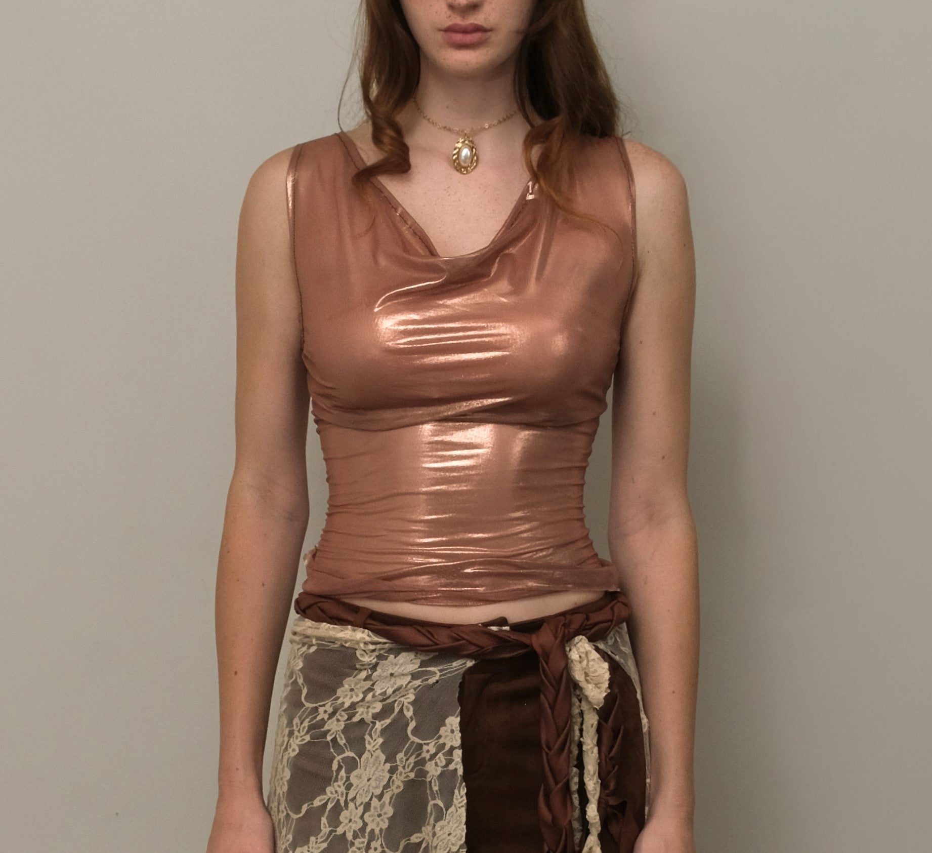 METALLIC COPPER IDA TOP