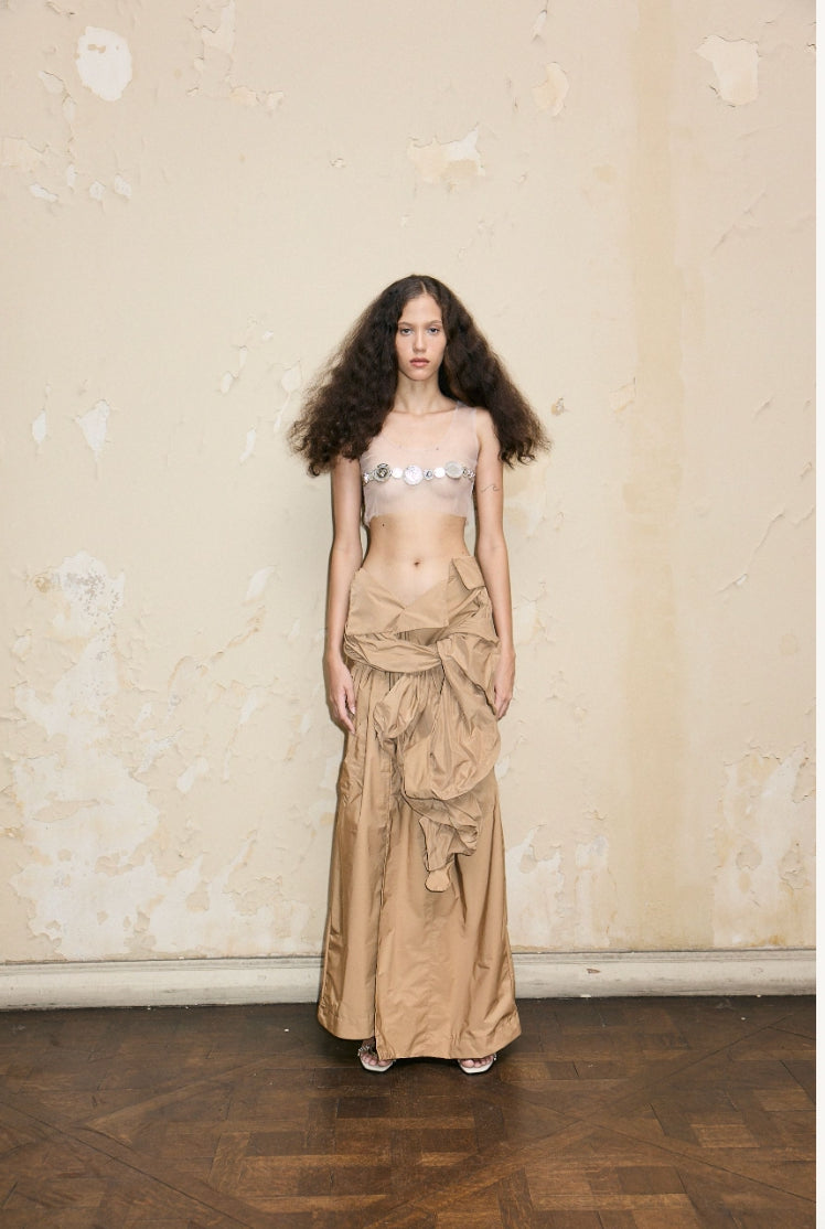 TRENCH TEMPLE BEIGE