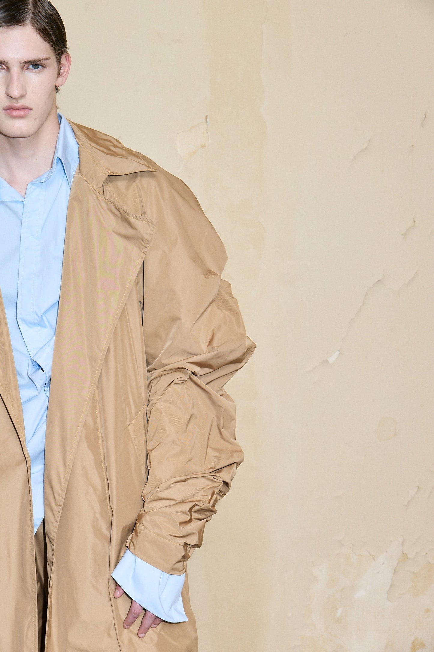 TRENCH TEMPLE BEIGE