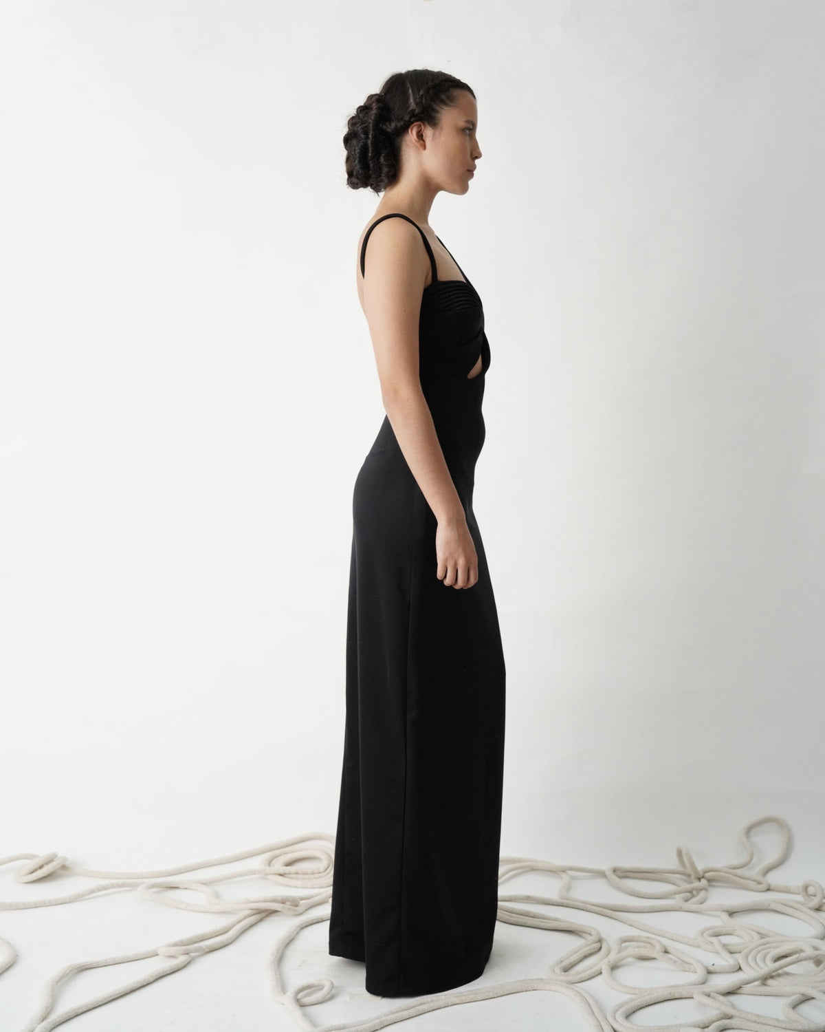 vestido ahuecado