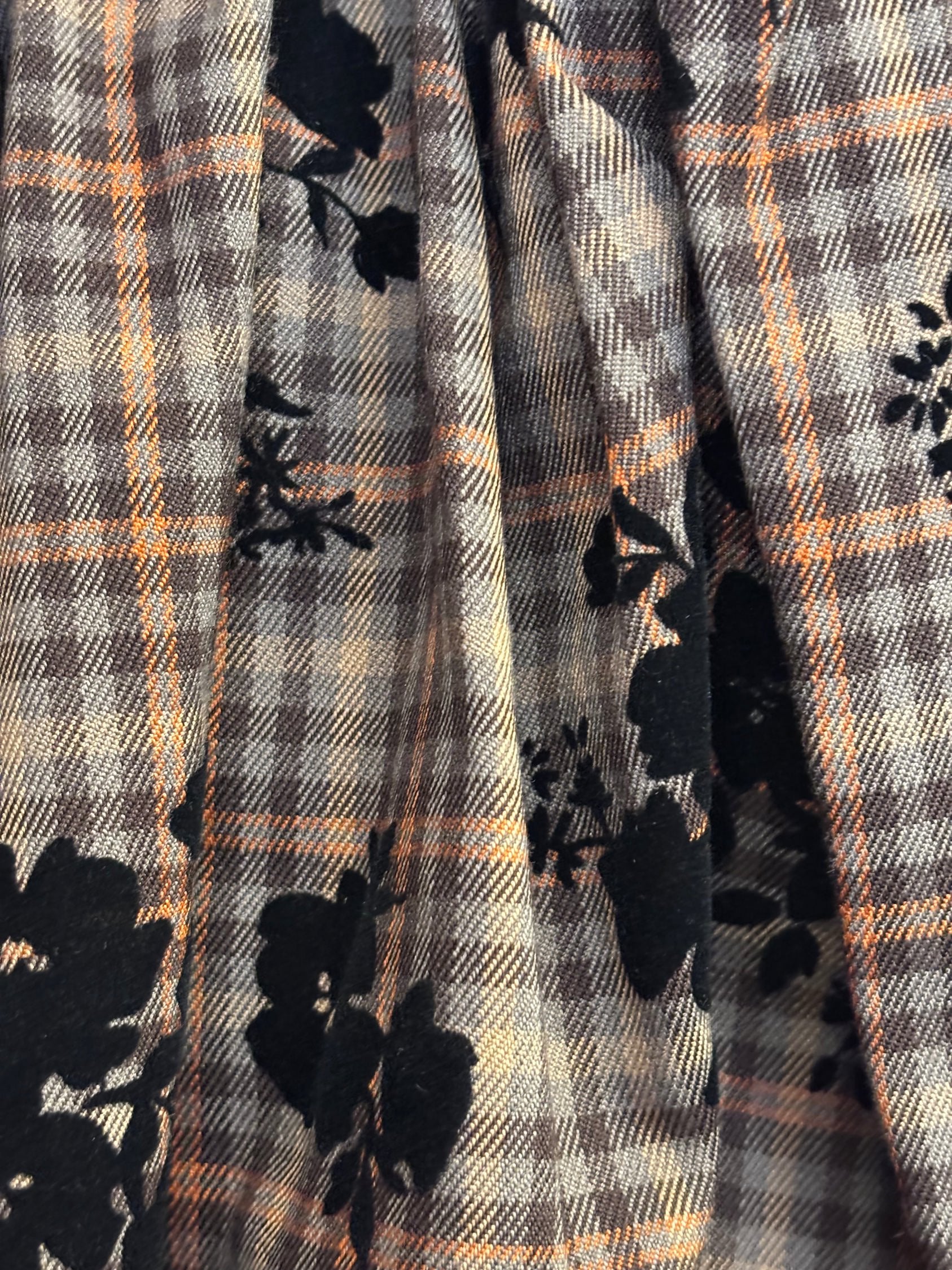 Classy check muffin skort